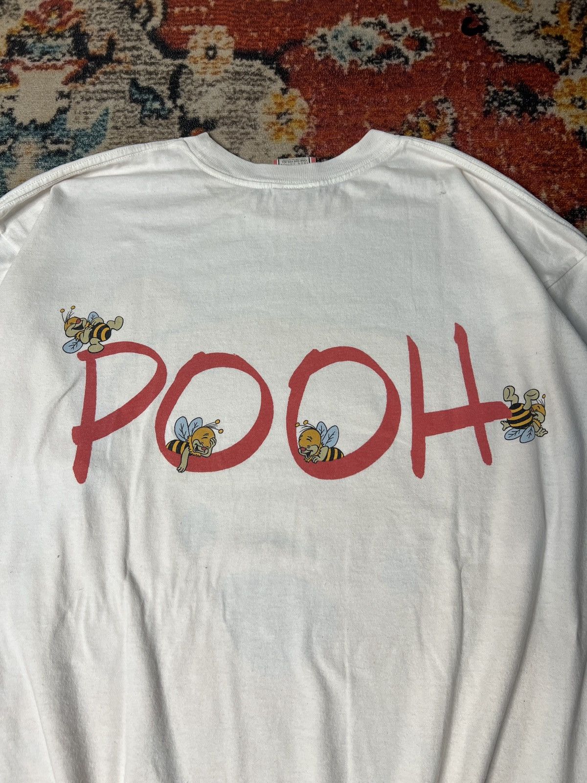 Disney Vintage 90s Winnie the Pooh Big Face Size US XL / EU 56 / 4 - 5 Thumbnail