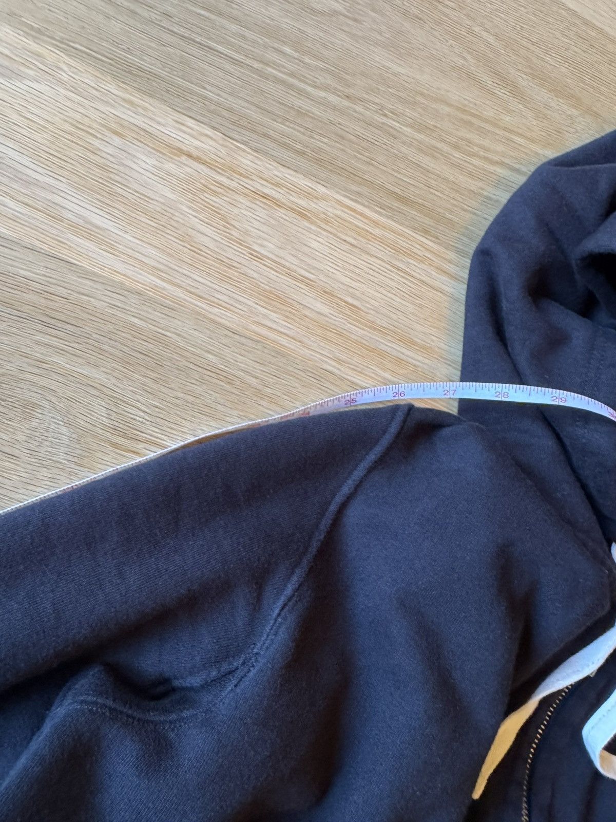 Merz B. Schwanen MERZ B. SCHWANEN HEAVY WEIGHT ZIP HOODIE - DEEP BLACK - 3S80 Size US L / EU 52-54 / 3 - 6 Thumbnail