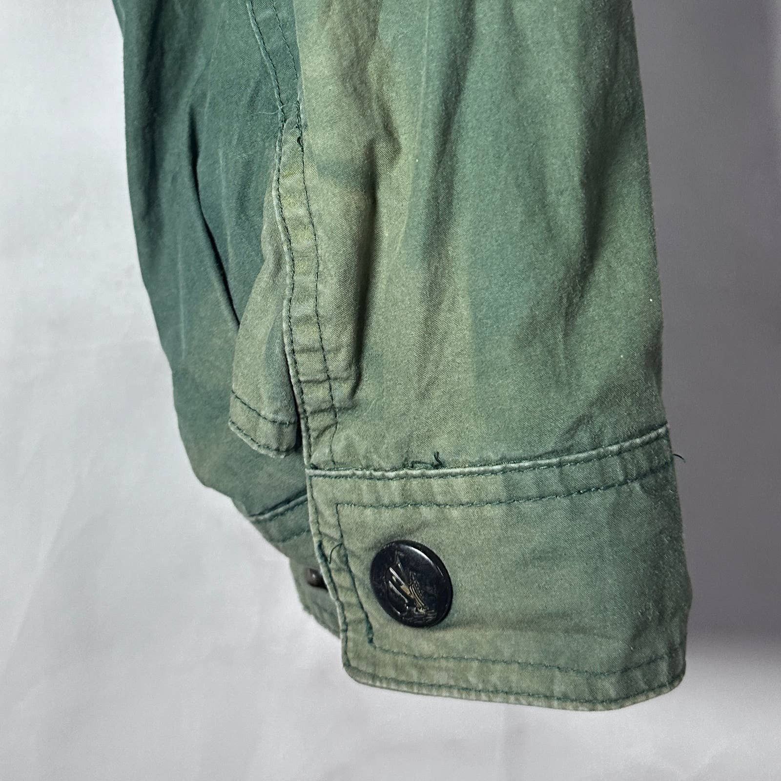 Vintage Vintage Faded Green Jacket Size US XL / EU 56 / 4 - 6 Thumbnail