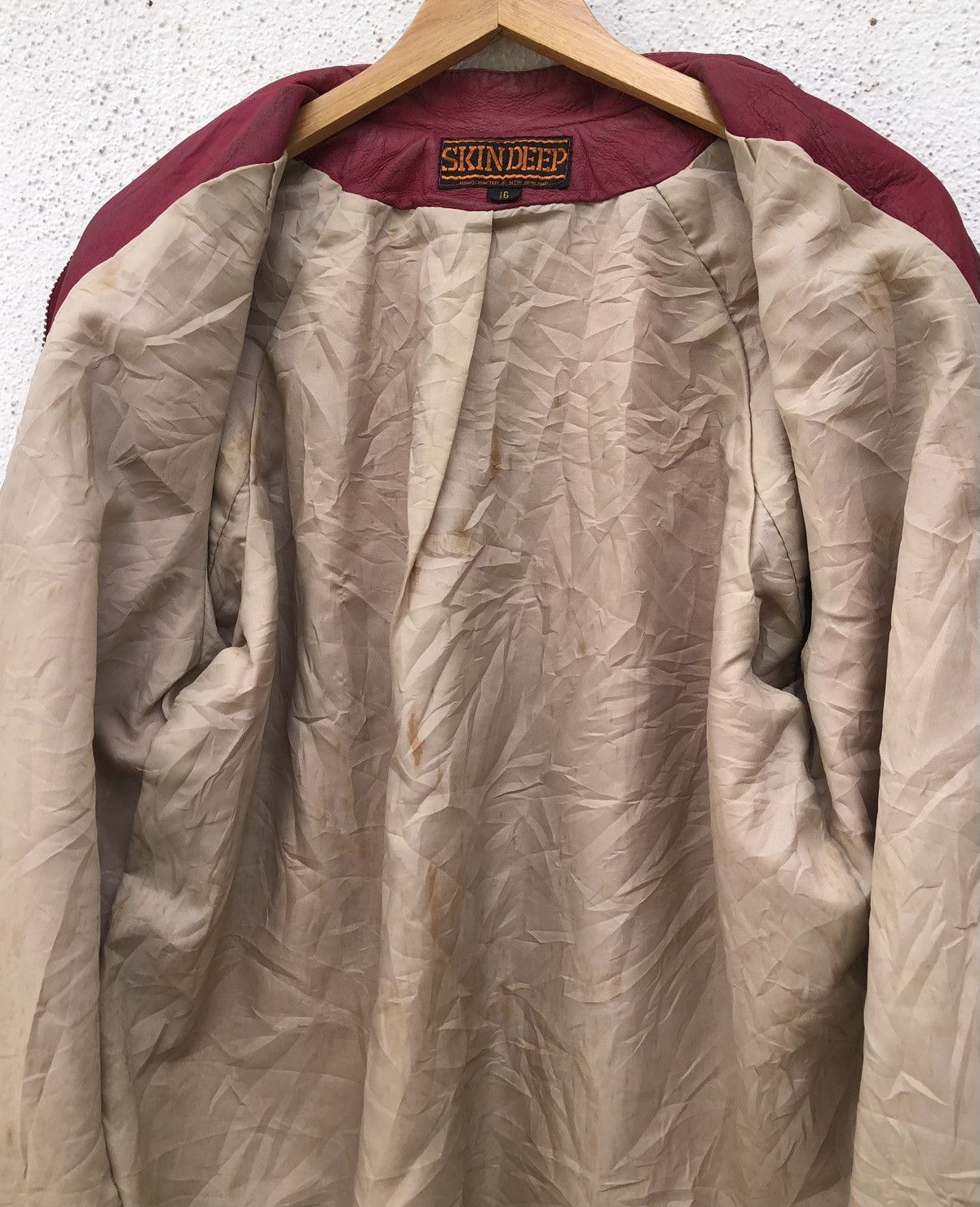 Vintage Vintage Skin Deep Soft Leather Handcrafted In New Zealand Size US M / EU 48-50 / 2 - 16 Thumbnail