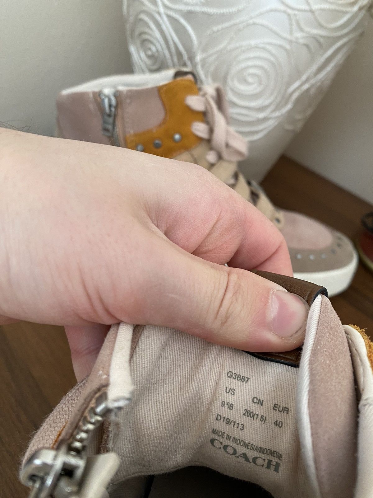 Coach × Vintage Coach C219 High Top Sneaker Size US 9.5 / IT 39.5 - 10 Thumbnail