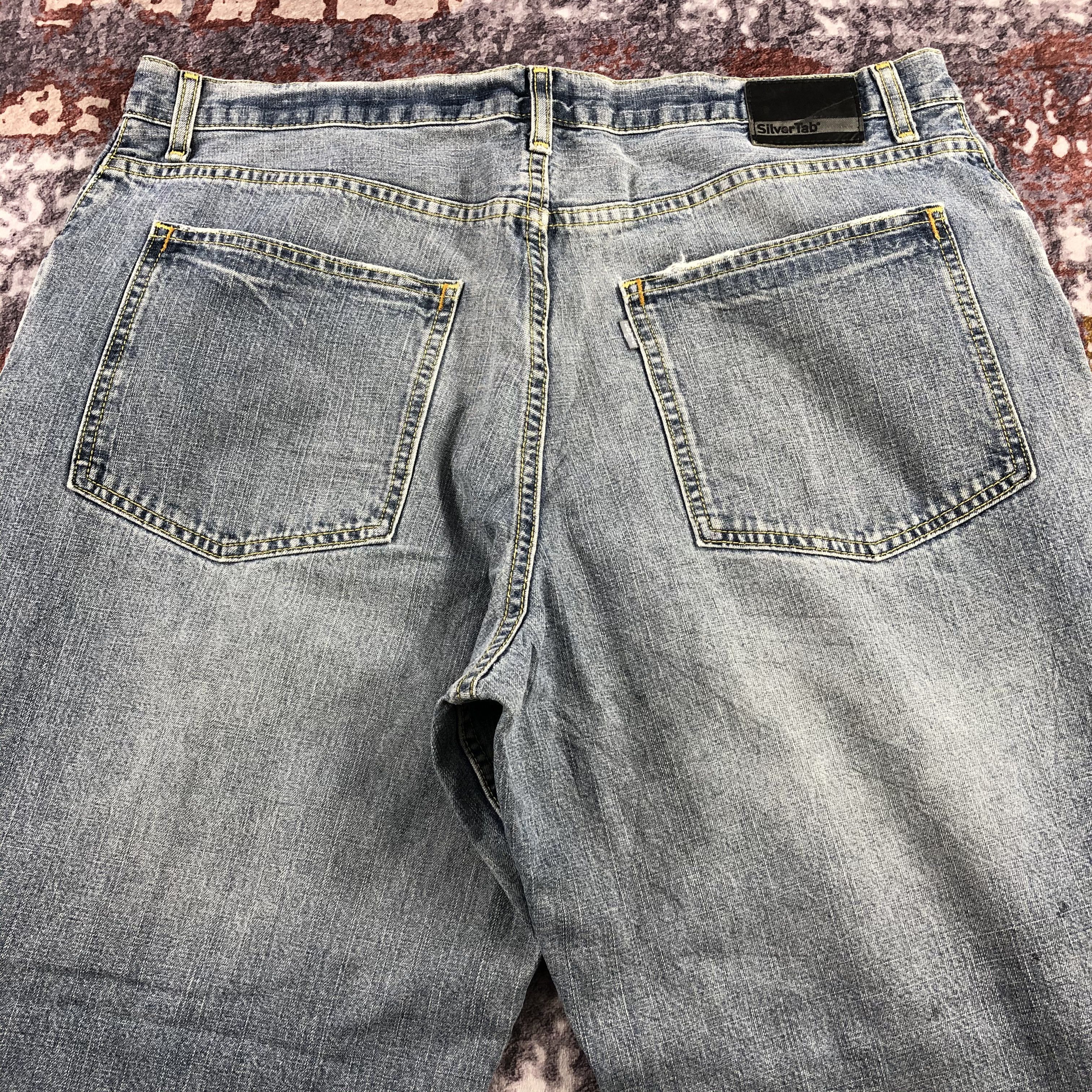 Levi's × Vintage Vintage Levis Silver Tab Baggy Jeans-JM2678 Size US 39 - 5 Thumbnail