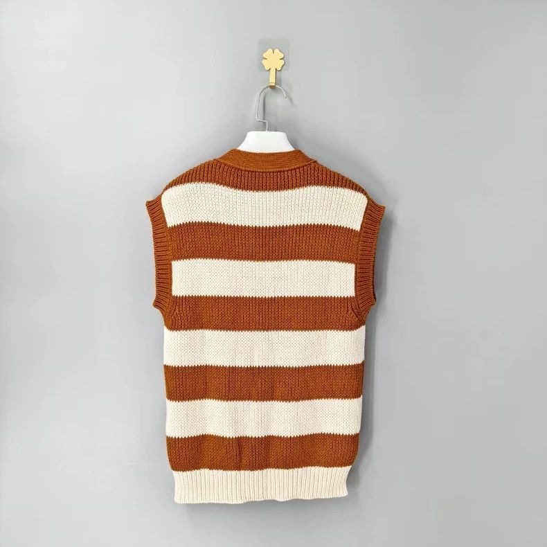Other gucci striped v-neck loose vest for women Size US XS / EU 42 / 0 - 8 Thumbnail