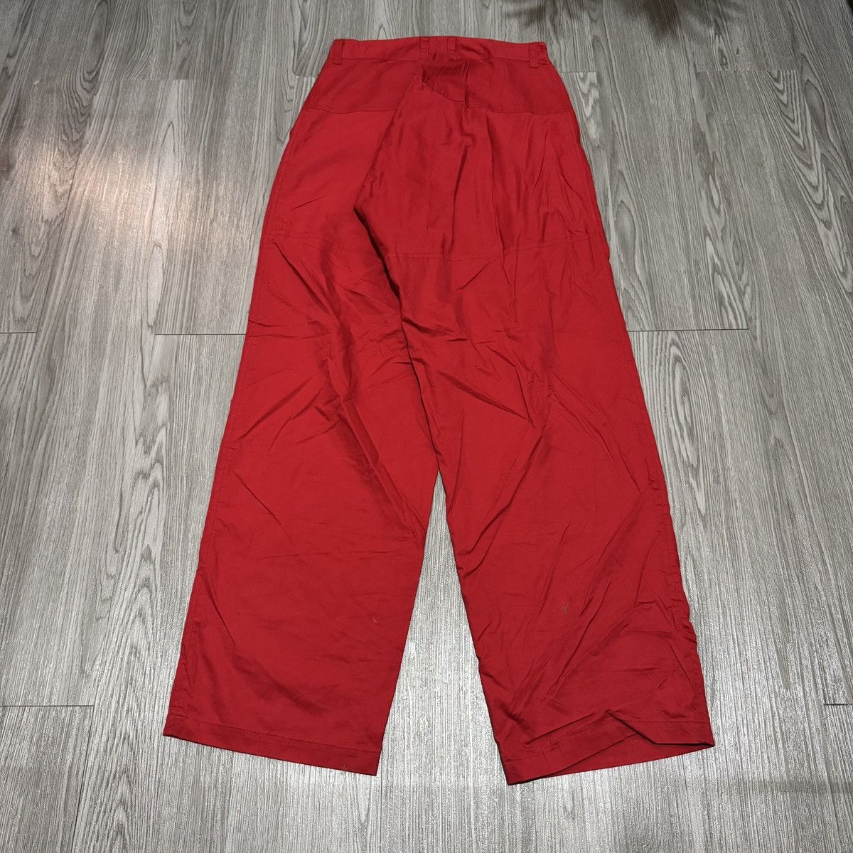 Issey Miyake Issey Miyake Issey Sport Red Pants Size US 27 - 9 Thumbnail