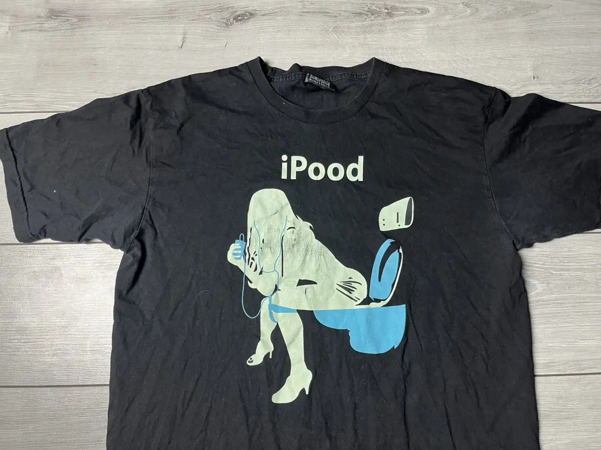 Apple Apple Ipood Tshirt y2k vintage humor tee 90s size Large Size US L / EU 52-54 / 3 - 3 Thumbnail
