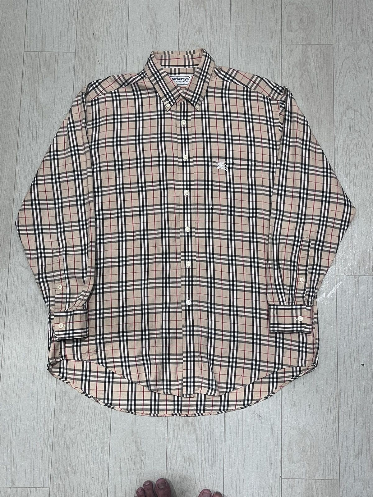 Burberry Burberry Novacheck longshirt Size US L / EU 52-54 / 3 - 1 Thumbnail