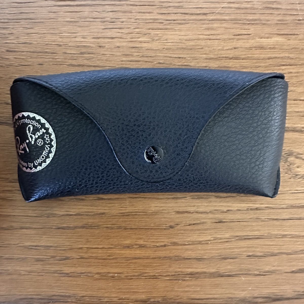 RayBan RAY BAN Authentic Sunglasses Black CASE ONLY Silver Logo Size ONE SIZE - 1 Thumbnail