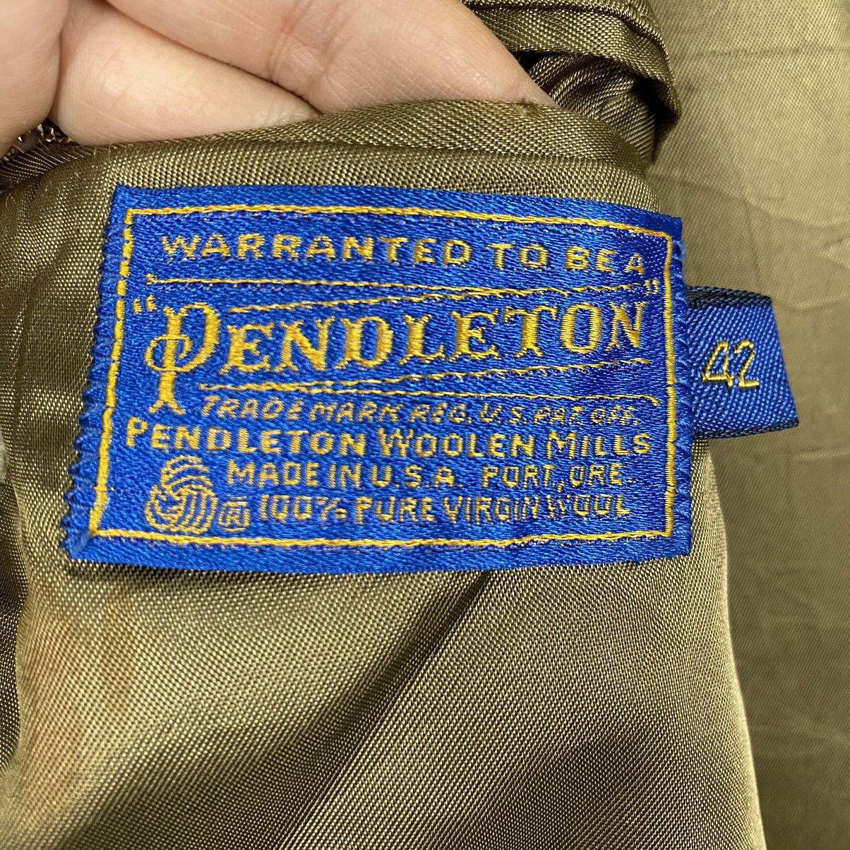 Japanese Brand Pendleton vintage blazer coat made in usa Size US M / EU 48-50 / 2 - 13 Thumbnail