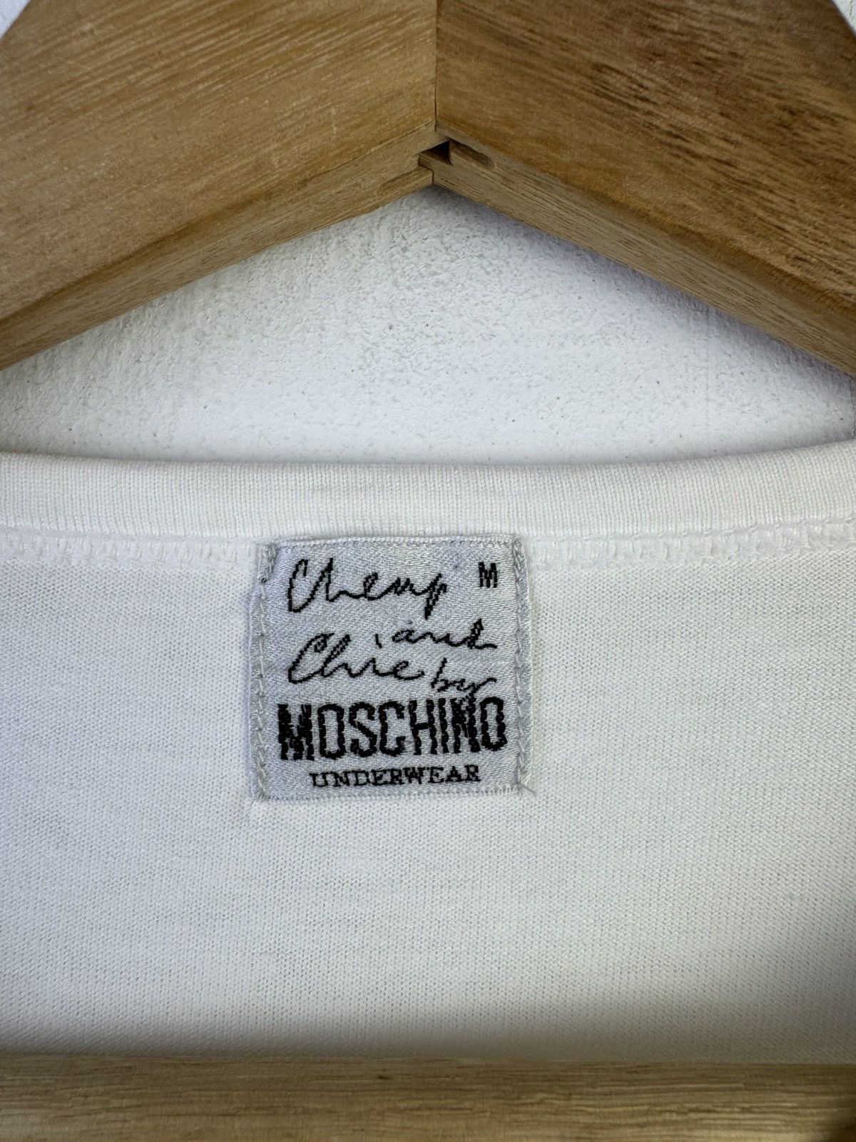 Moschino vintage Moschino Cheap and Chic long-sleeved t-shirt Size US M / EU 48-50 / 2 - 6 Thumbnail