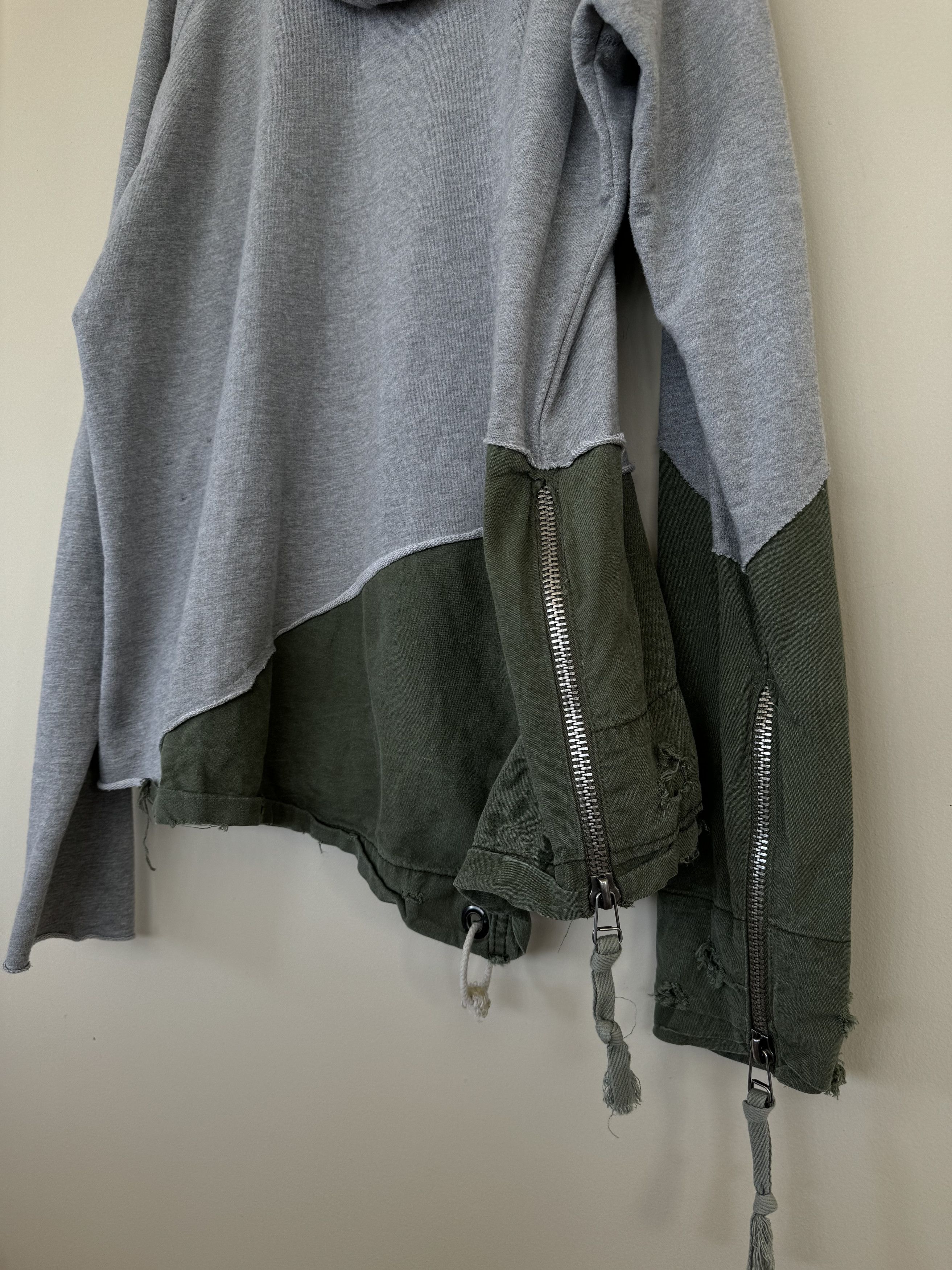 Greg Lauren Greg Lauren Hybrid Hoodie Size US XL / EU 56 / 4 - 21 Thumbnail