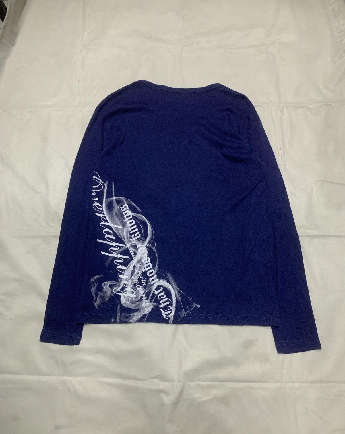 14th Addiction Japanese Pleggi Poem Smoke Style Longsleeve Tee Size US L / EU 52-54 / 3 - 11 Thumbnail
