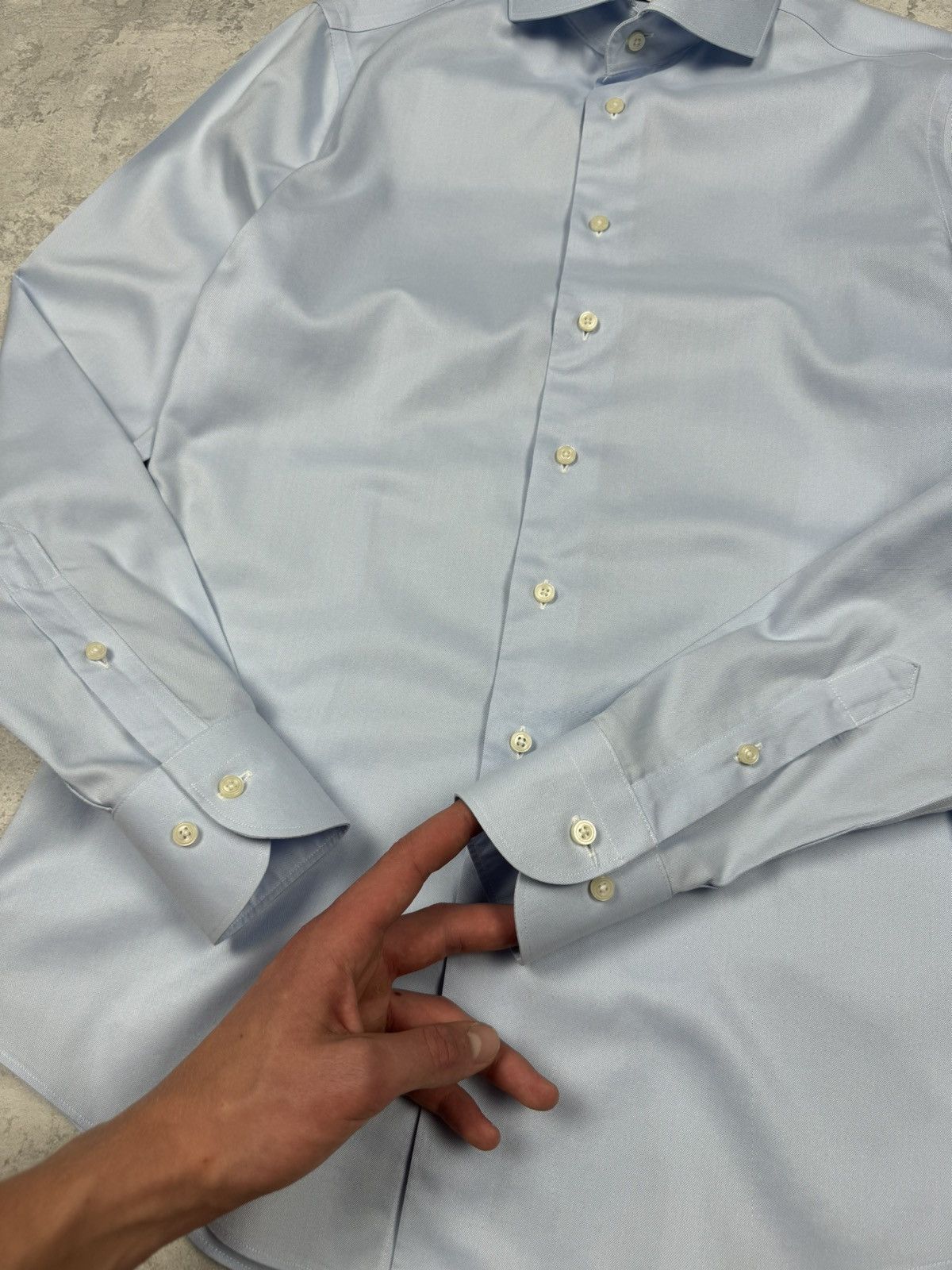 Suitsupply Suitsupply Shirt Button Up Size 38 Size US M / EU 48-50 / 2 - 7 Thumbnail