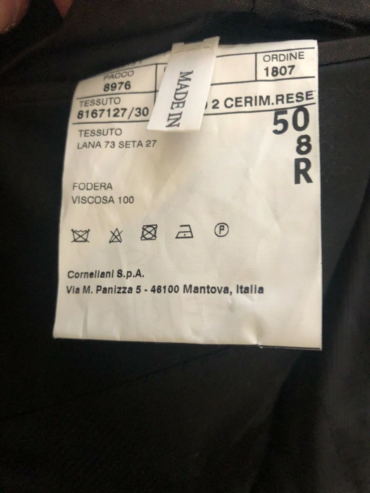 Corneliani Corneliani Brown Wool 73% Silk Tuxedo Suit Peak Lapel 50 EU Size 40R - 8 Thumbnail