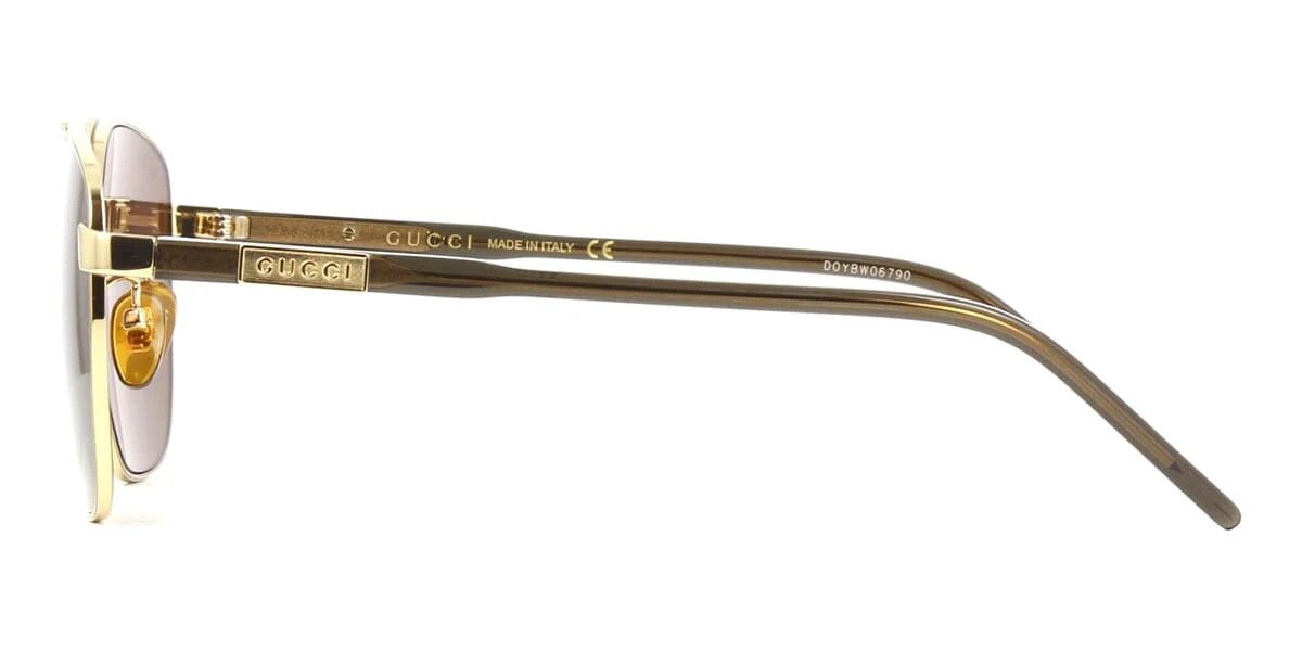 Gucci NEW GUCCI GG1164S-002 Gold Size ONE SIZE - 4 Thumbnail