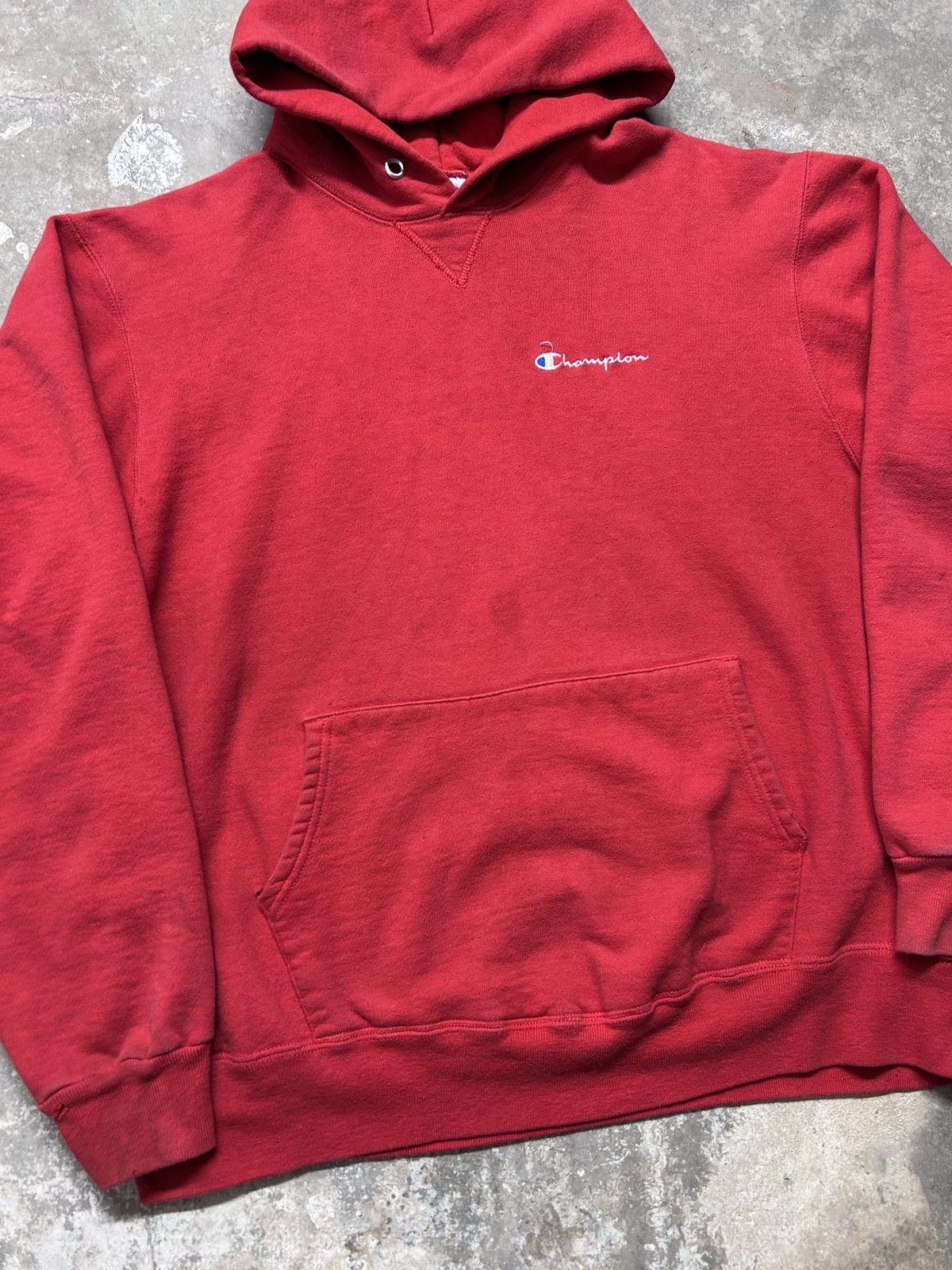 Champion Vintage 90’s Champion Embroidered Pullover Hoodie Size US XXL / EU 58 / 5 - 2 Thumbnail