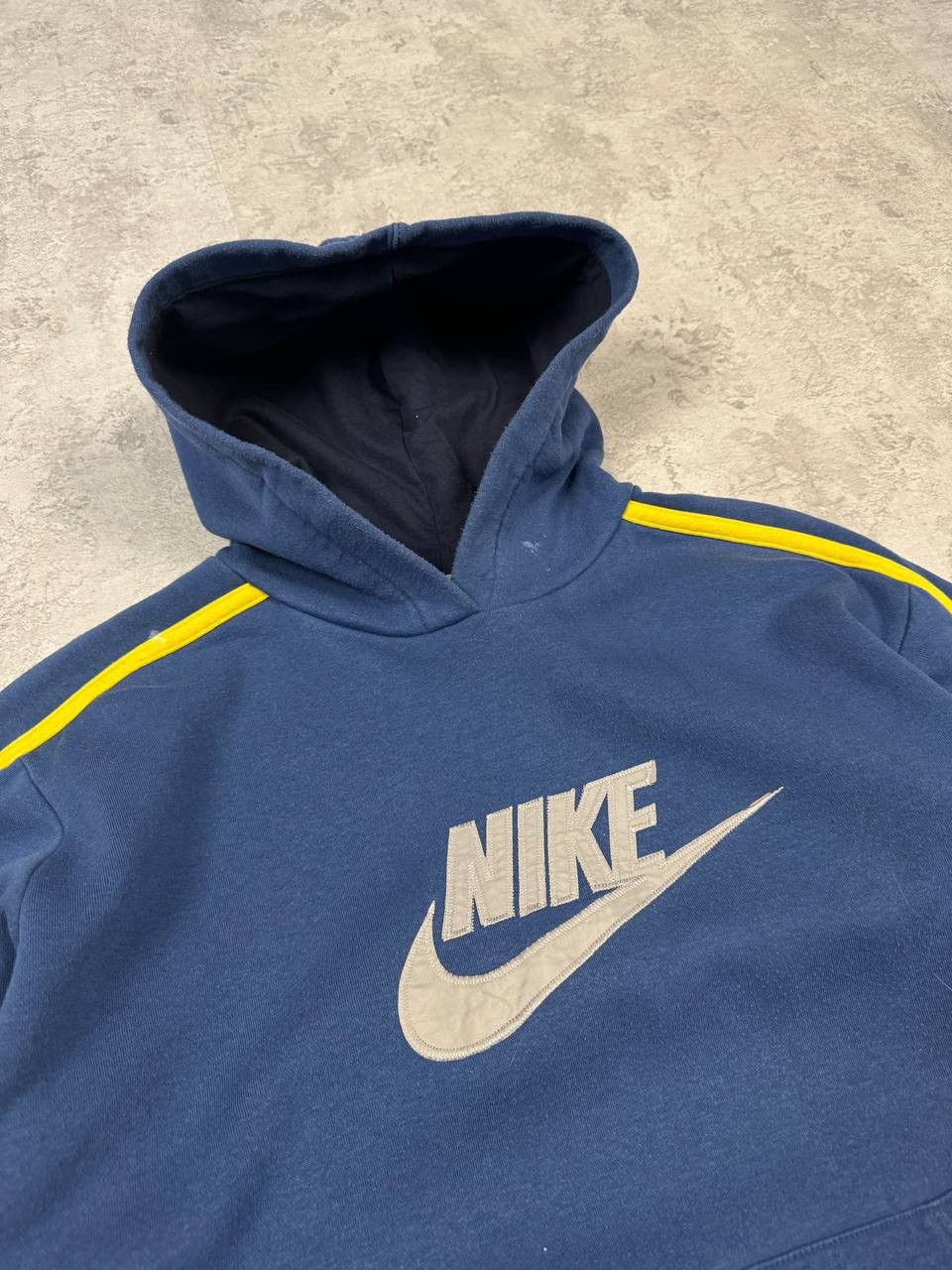 Nike Vintage Nike Y2K Blue Hoodie Big Logo Size US M / EU 48-50 / 2 - 4 Thumbnail