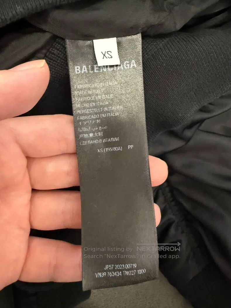 Balenciaga Balenciaga Letter Logo Printed Single-breasted Loose Fit J Size US XS / EU 42 / 0 - 4 Thumbnail