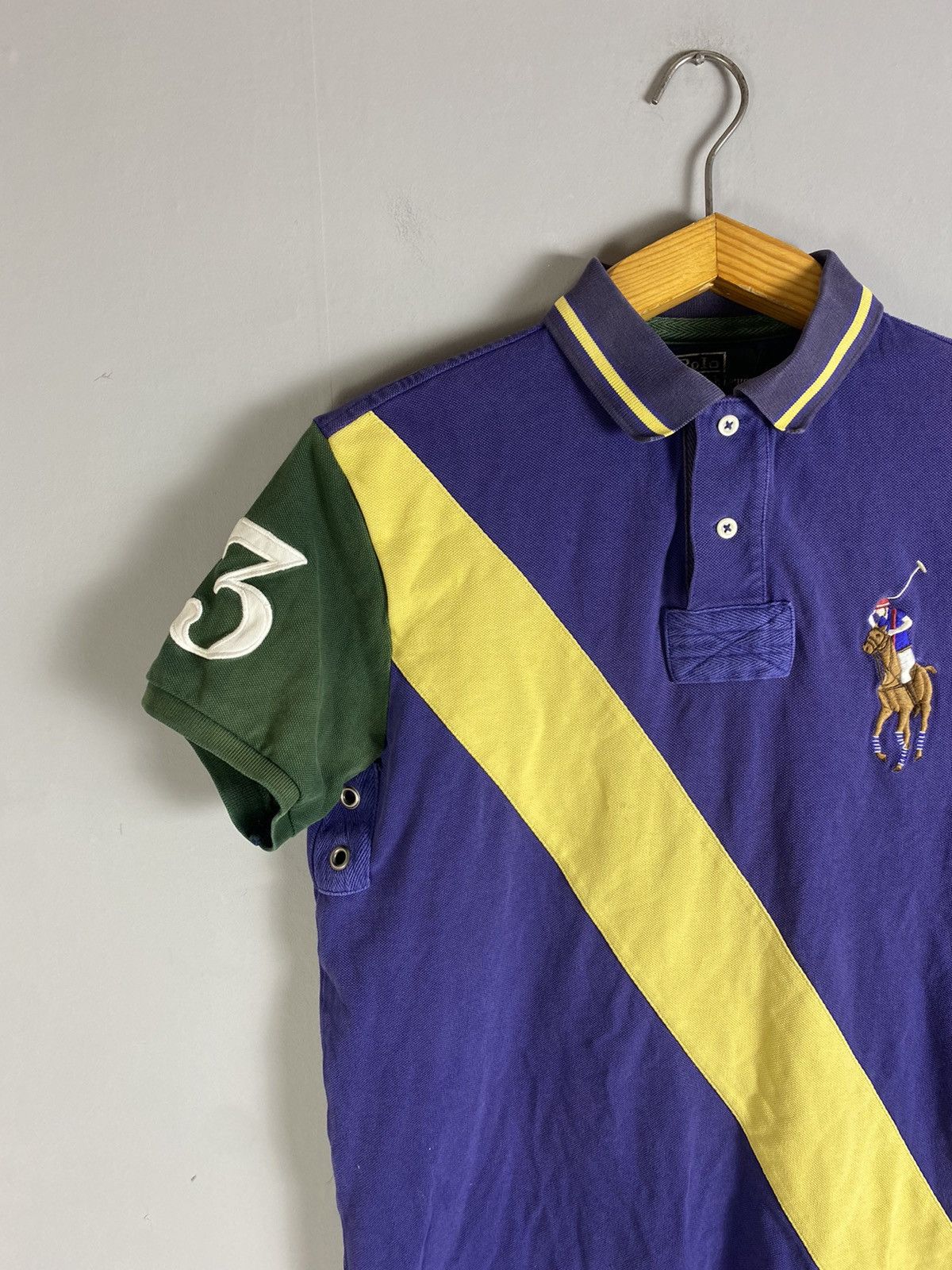 RRL Ralph Lauren Vintage 90s Very rare rrl Polo Ralph Lauren polo big logo Size US S / EU 44-46 / 1 - 3 Thumbnail