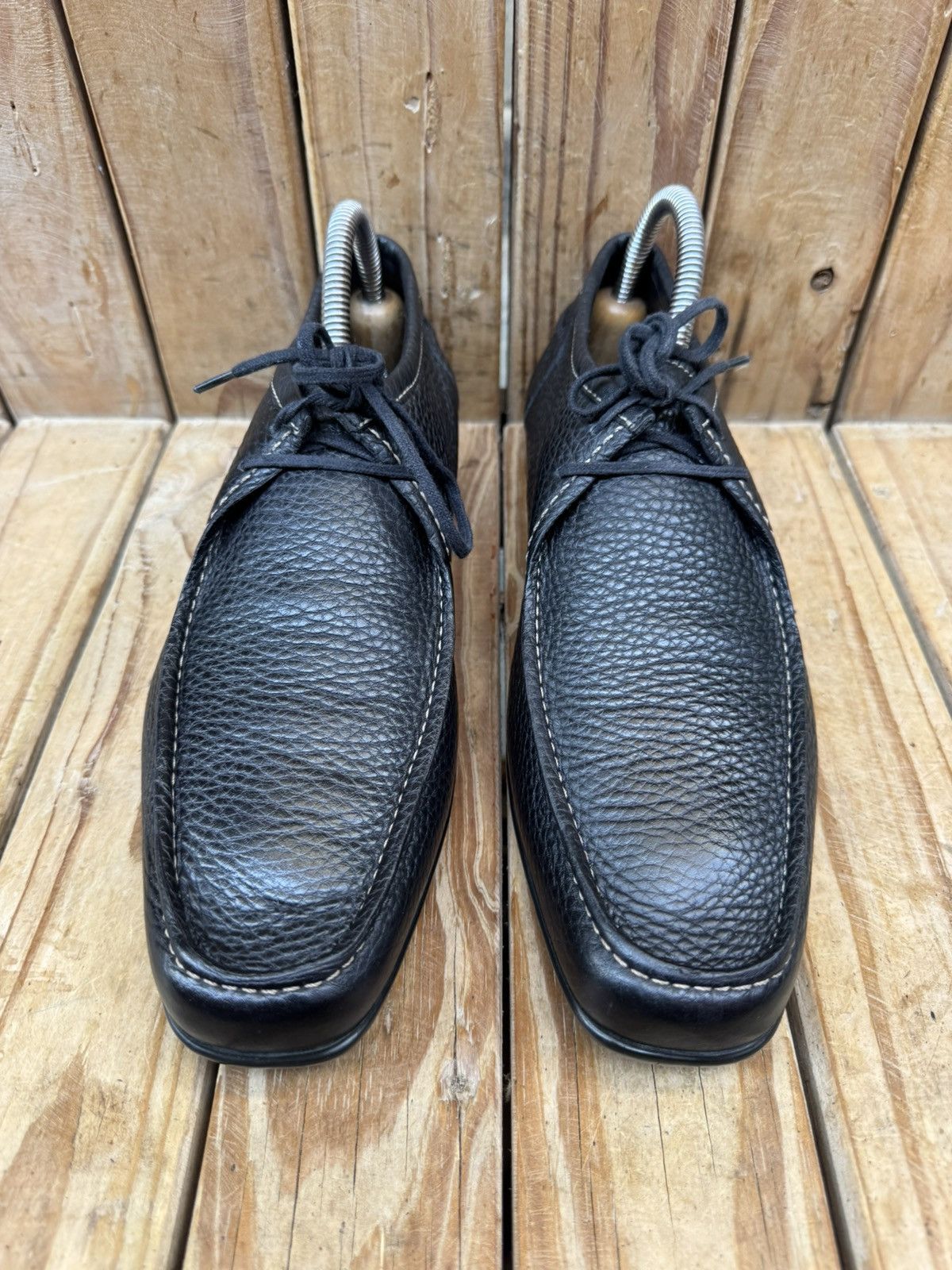 J.M. Weston J.M Weston Men’s black dress leather shoes sz UK 7.5 D Size US 8.5 / EU 41-42 - 5 Thumbnail