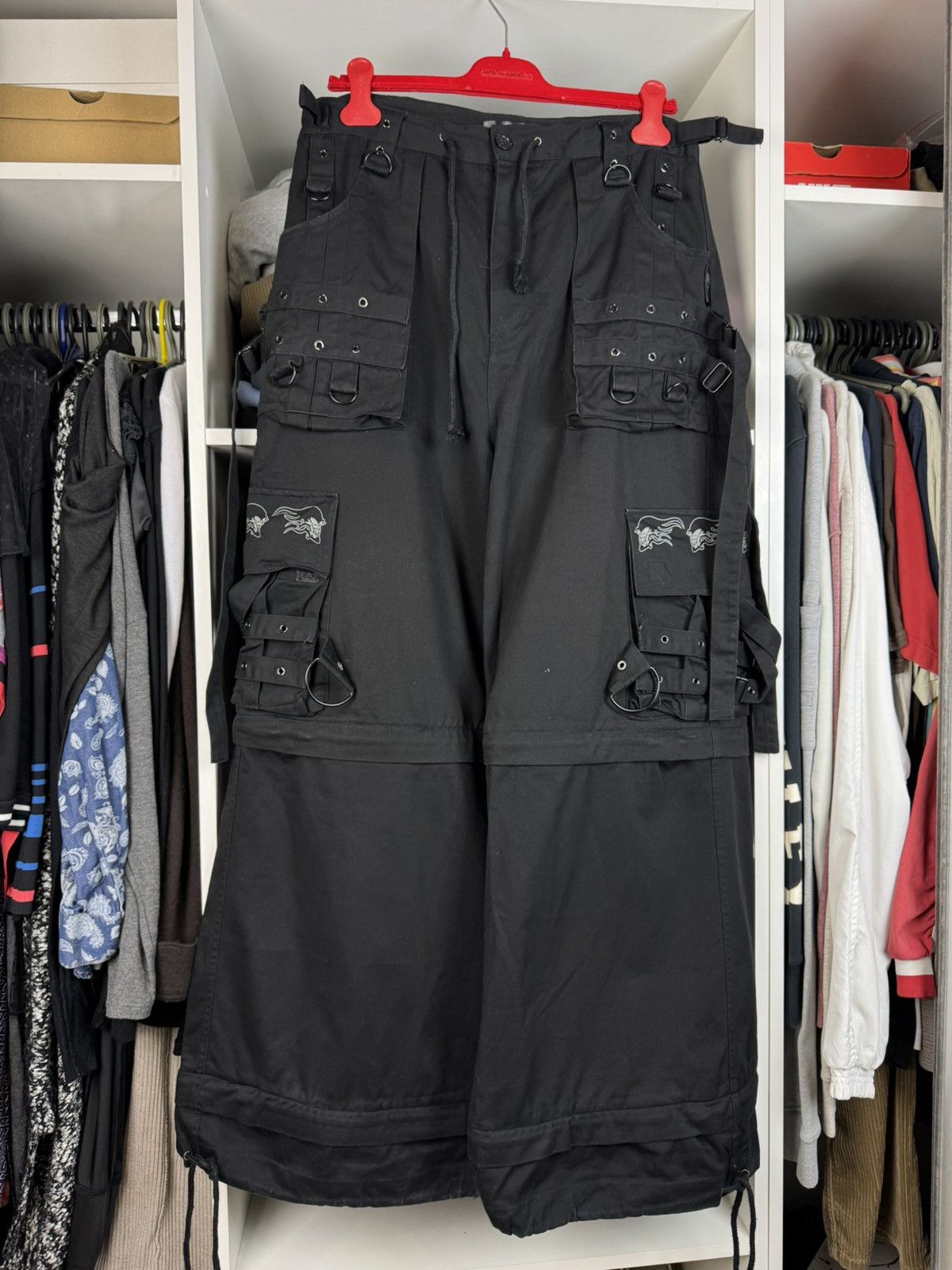 Other Black XL Convertible Cargo Pants (Detachable Legs) Size US 36 / EU 52 - 1 Thumbnail