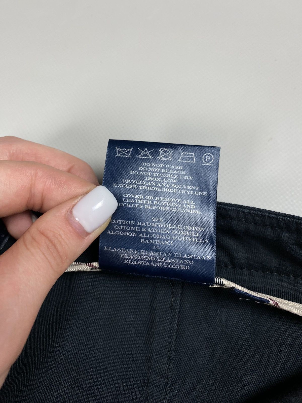 Burberry × Vintage Burberry London Vintage Dress Pants Trousers Bondage Size 27" / US 4 / IT 40 - 16 Thumbnail
