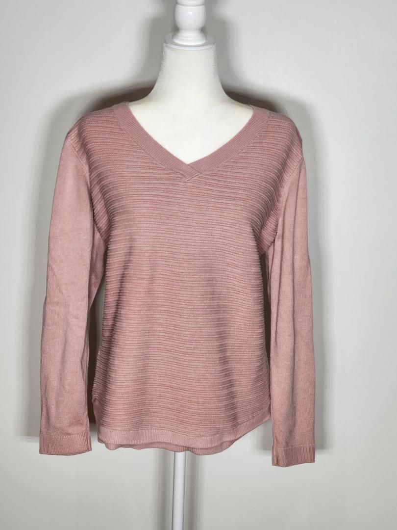 Designer Hilary Radley Pink Sweater