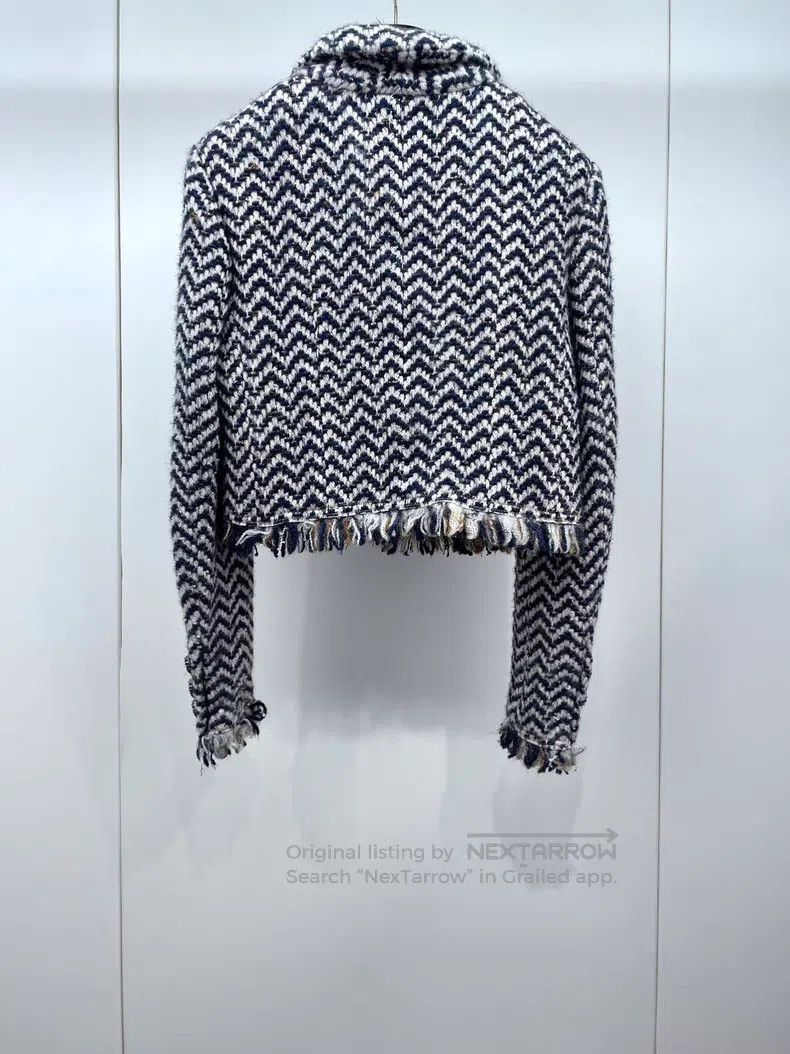 Chanel Chanel Snow series soft tweed tassel jacket Size XS / US 0-2 / IT 36-38 - 2 Thumbnail