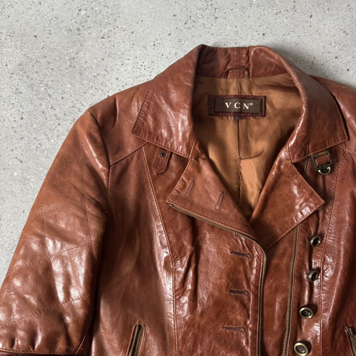 Hysteric Glamour Amazing Vintage Zip Details Leather Jacket Size M / US 6-8 / IT 42-44 - 3 Thumbnail