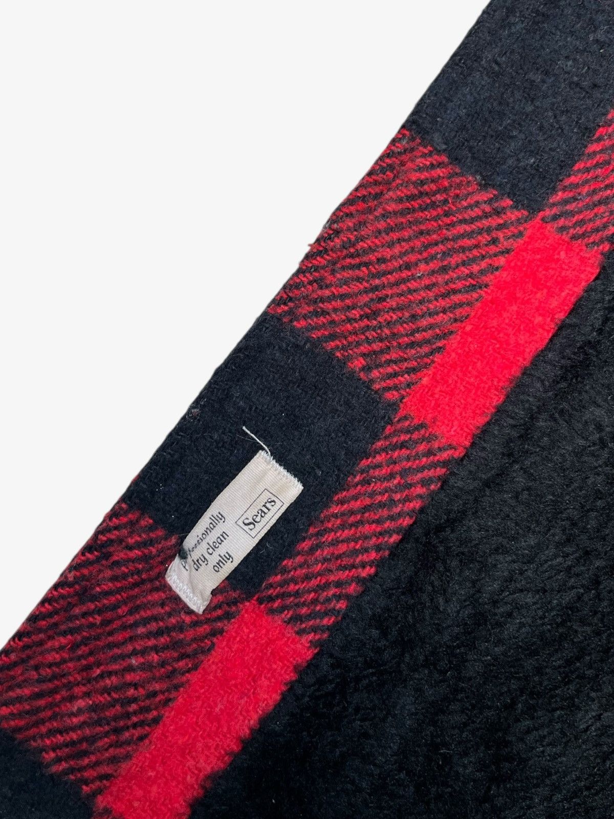 Sears Vintage 80’s Sears Buffalo Plaid Flannel Jacket Size US L / EU 52-54 / 3 - 8 Thumbnail