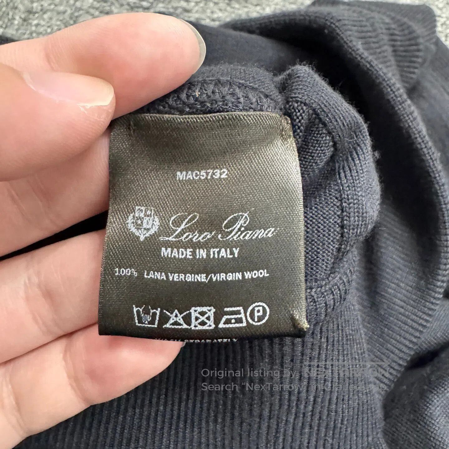 Loro Piana LORO PIANA Wool knit casual pants| Size US 34 / EU 50 - 4 Thumbnail