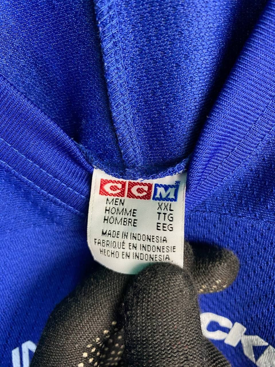 Ccm × NHL Vintage very rare CCM Interhockey club hockey Jersey Size US XXL / EU 58 / 5 - 5 Thumbnail