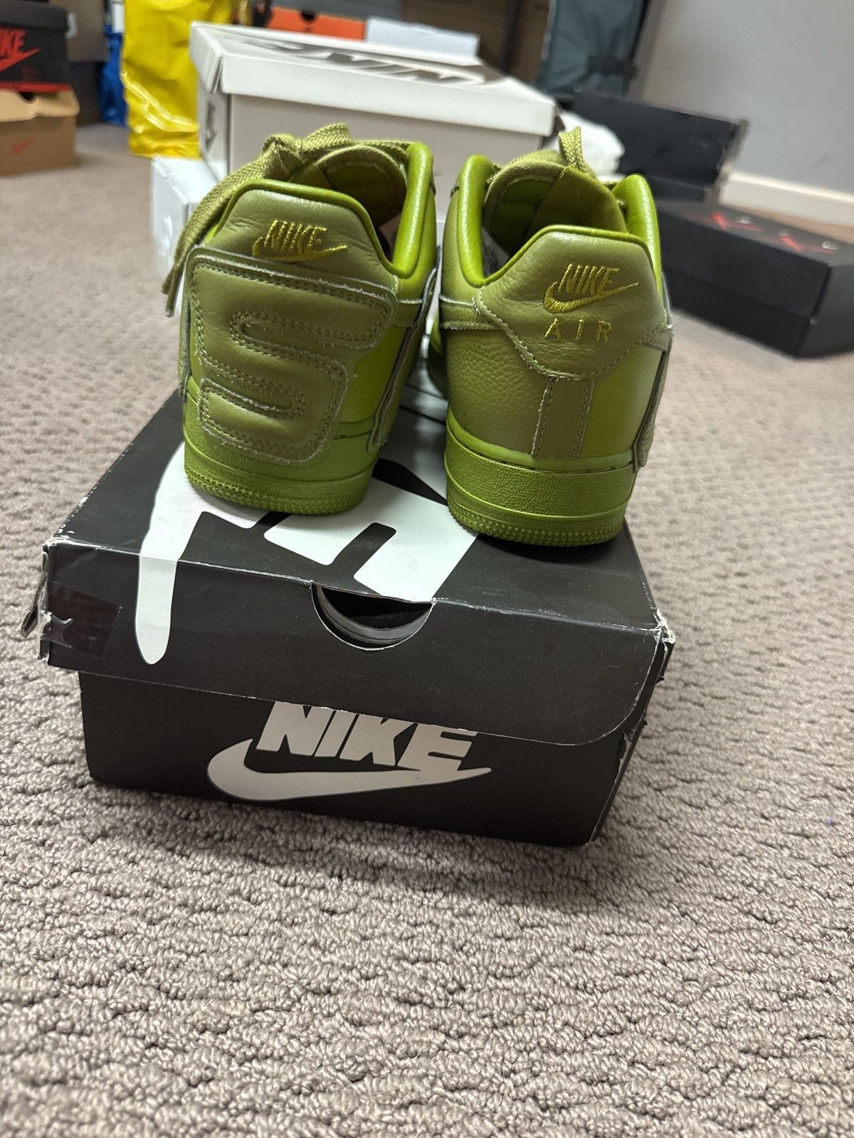 Cactus Plant Flea Market × Nike CPFM Air Force 1 Moss Size US 8 / EU 41 - 4 Thumbnail
