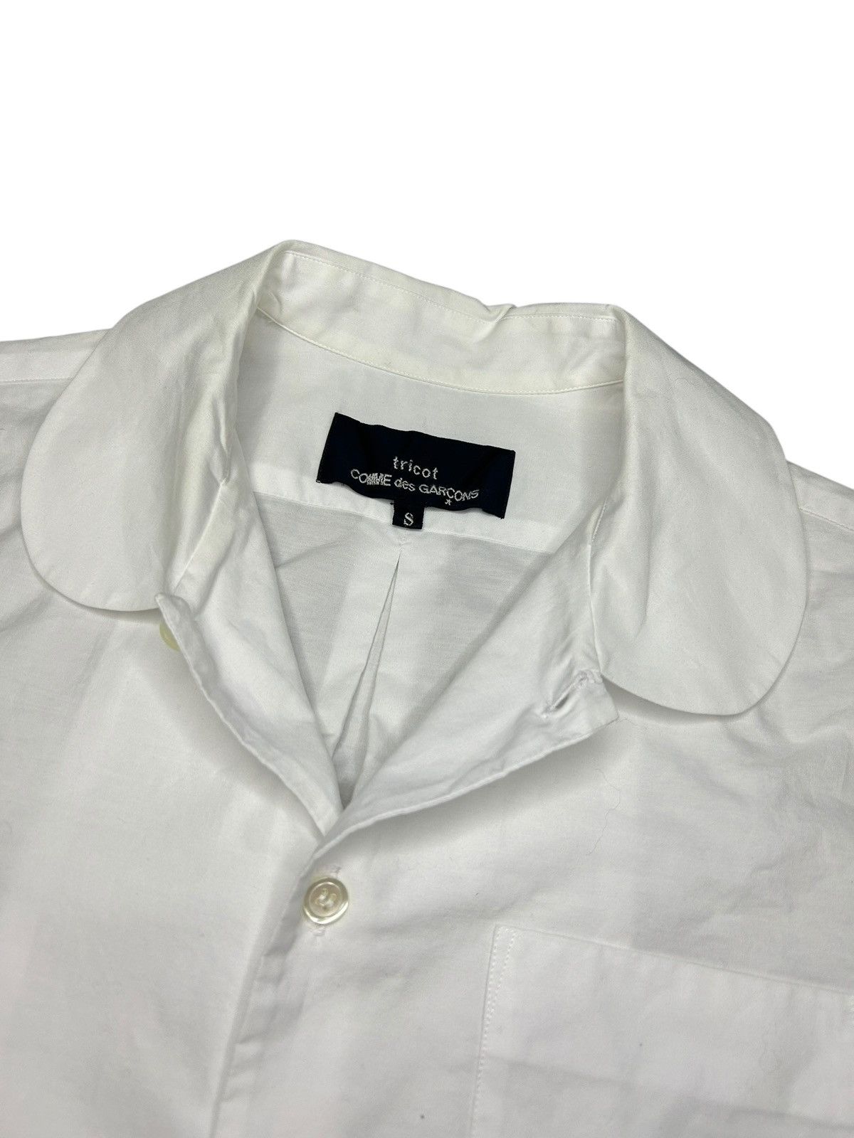 Comme des Garcons F/W 13 Tricot Floral Embroidered Shirt Size S / US 4 / IT 40 - 5 Thumbnail