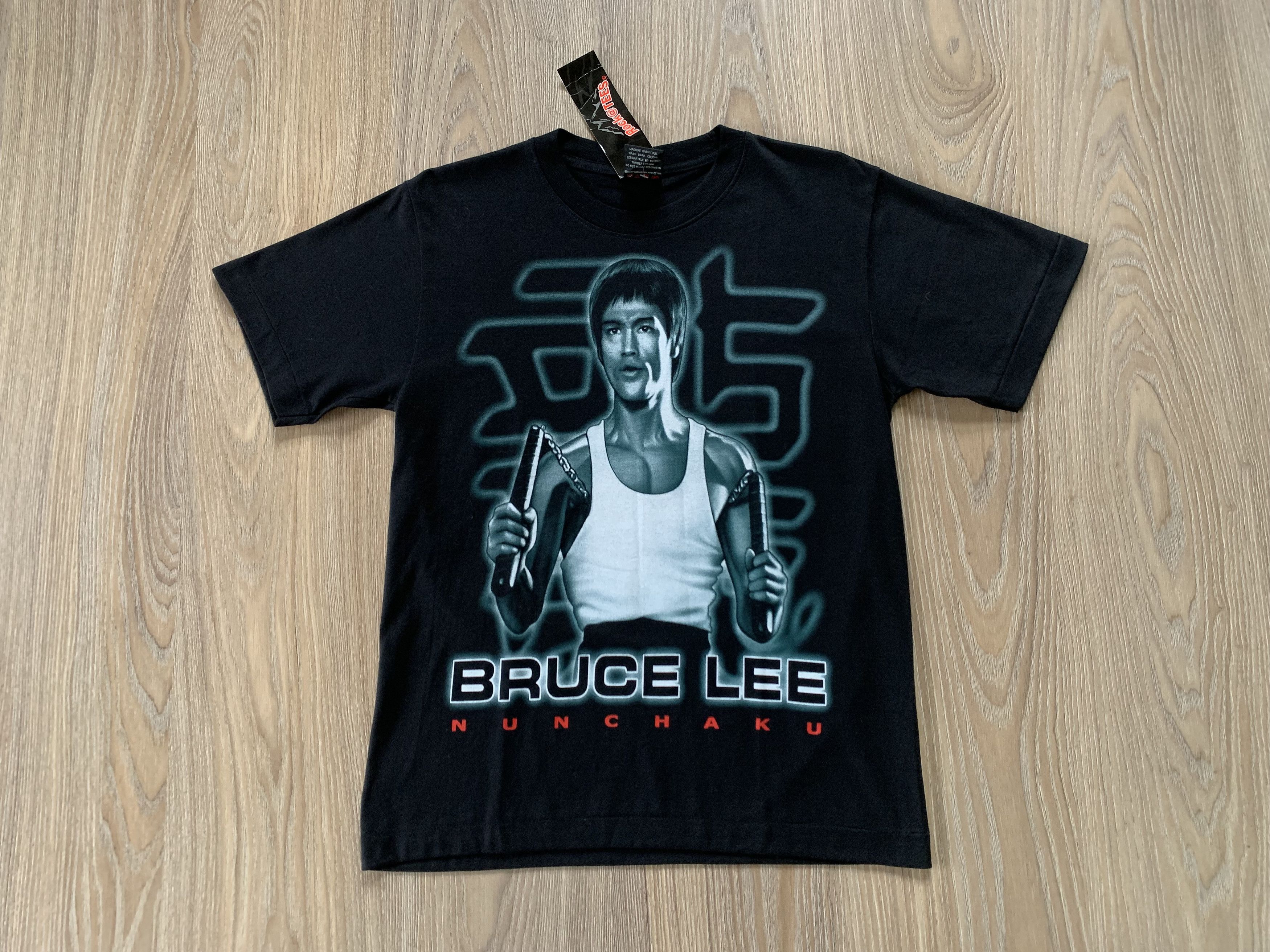 Vintage Vintage Bruce Lee Nunchaku New Vintage T Shirt Size US S / EU 44-46 / 1 - 2 Thumbnail