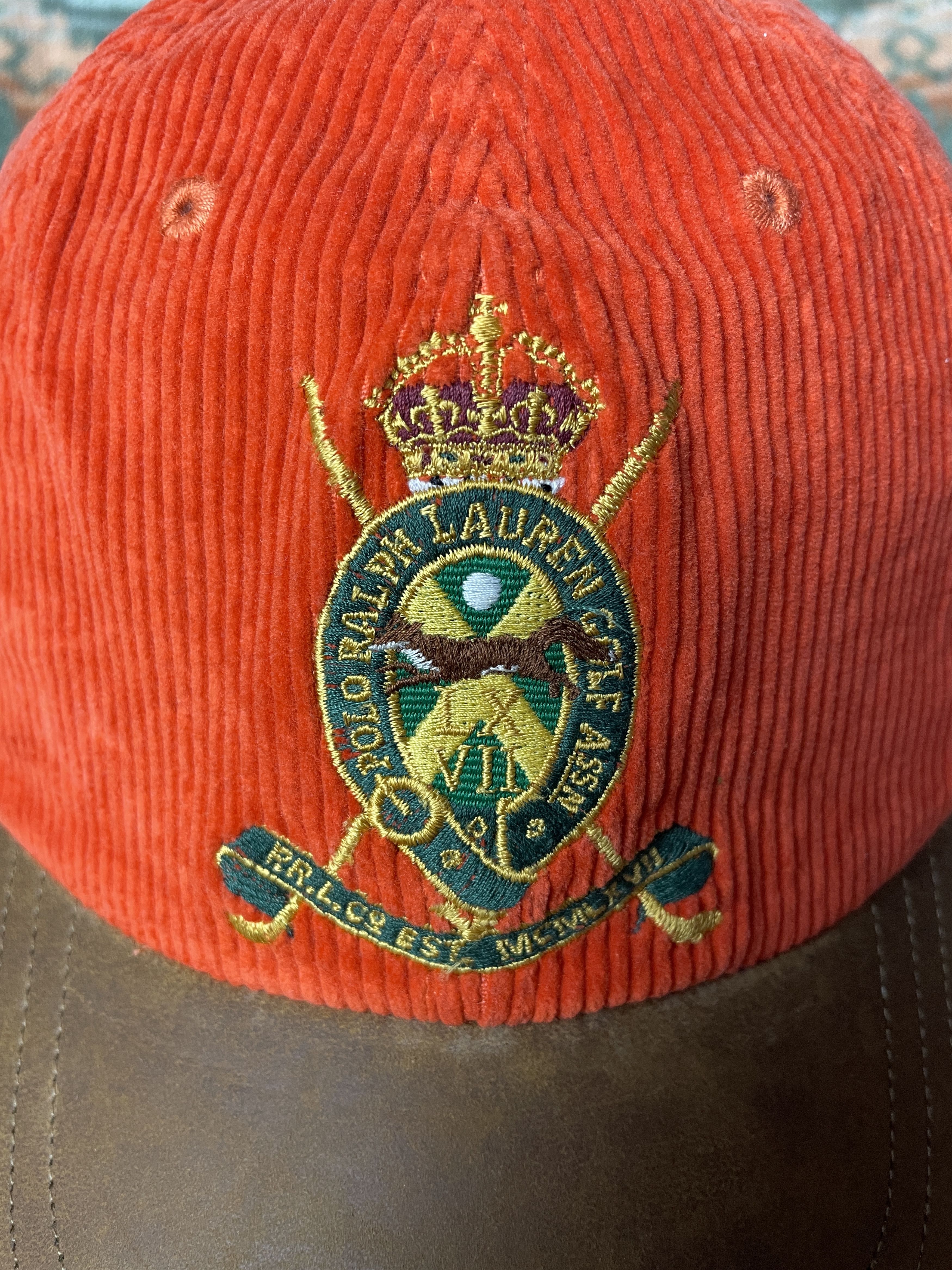 Polo Ralph Lauren × Rugby Ralph Lauren Polo Ralph Lauren Rare Leather Baseball Hat cap Size ONE SIZE - 3 Thumbnail
