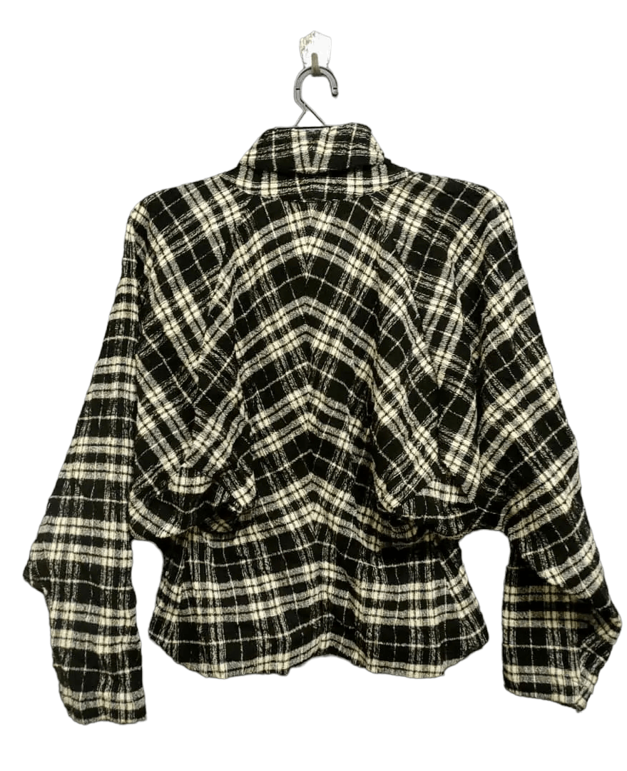 Issey Miyake Issey Miyake Wool Checkered Pattern Size S / US 4 / IT 40 - 1 Thumbnail