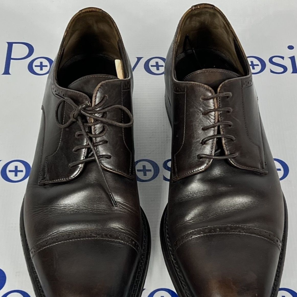 Bally Bally Cango Moka Leather Oxford Shoes US 10.5 Pre-owned Size US 10.5 / EU 43-44 - 6 Thumbnail