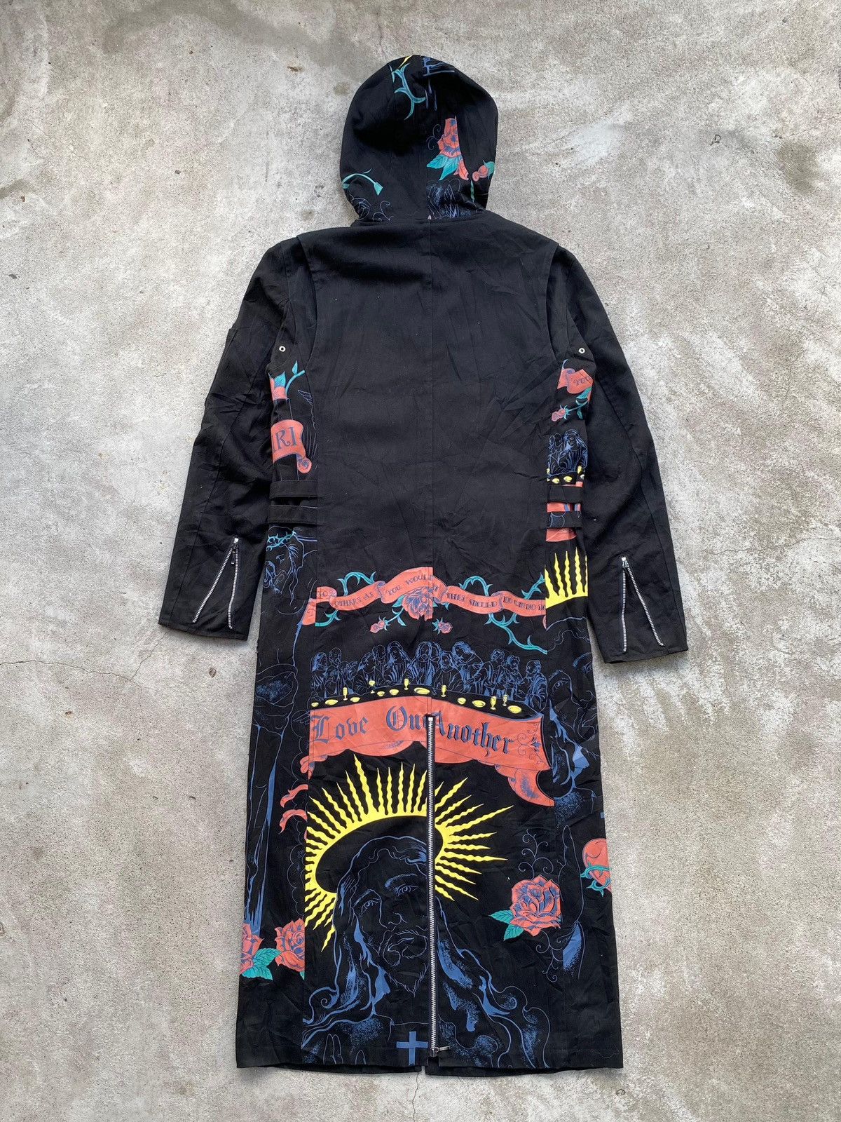 Yasuyuki Ishii ❤️‍🔥Very Rare❤️‍🔥Archived Yasuyuki Ishii Jacket Long Hoodie Size US L / EU 52-54 / 3 - 3 Thumbnail