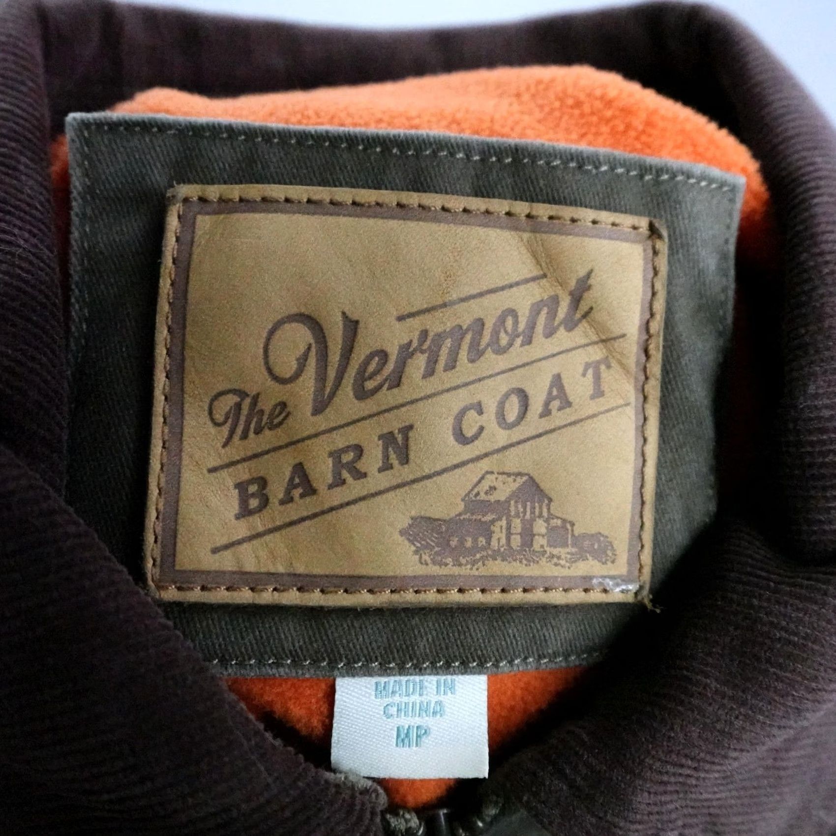 Vintage Vermont Barn Coat Jacket Womens Medium Green Fleece Lined Field Chore Jacket Size M / US 6-8 / IT 42-44 - 7 Thumbnail