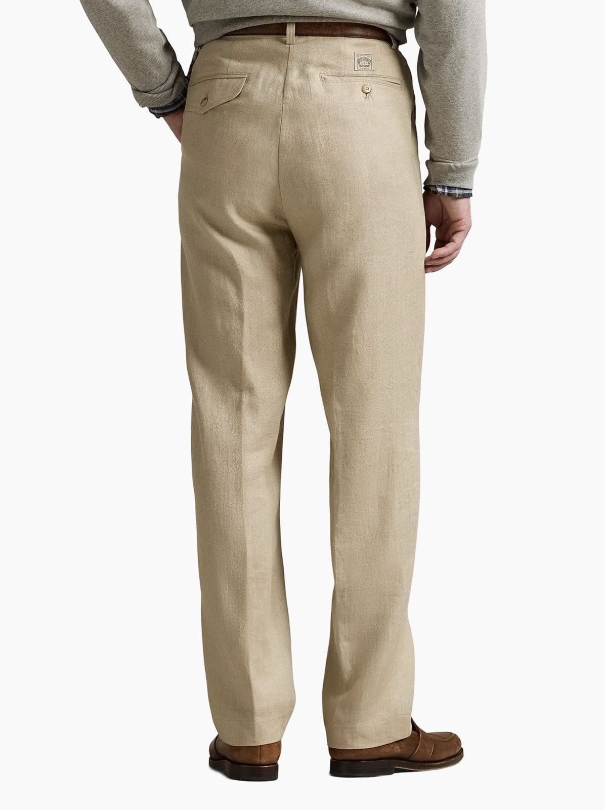 Polo Ralph Lauren Ralph Lauren Polo Whitman Relaxed Fit Herringbone Pant 34x32 Size US 34 / EU 50 - 3 Thumbnail