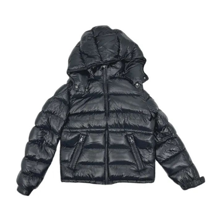 Moncler Moncler Kids Solid Logo Zip Puffer Jacket Size US M / EU 48-50 / 2 - 1 Thumbnail
