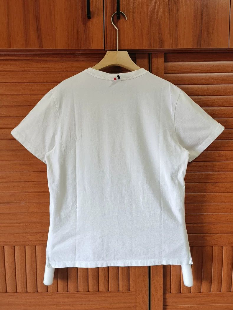 Thom Browne Thom Browne Round collar short sleeves Size US L / EU 52-54 / 3 - 2 Thumbnail