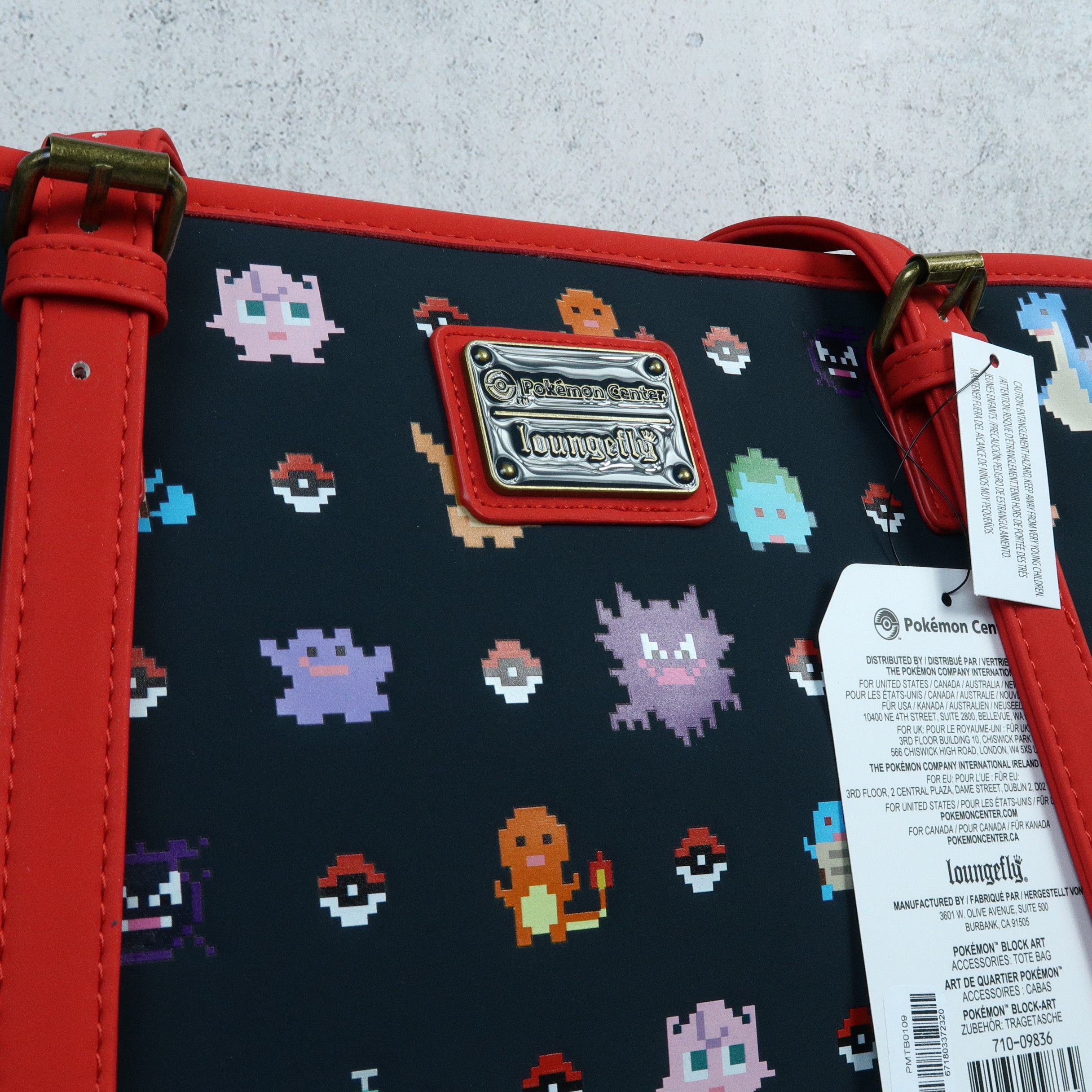 image of Pokemon Loungefly Pokémon Bag NWT in Red, Women's