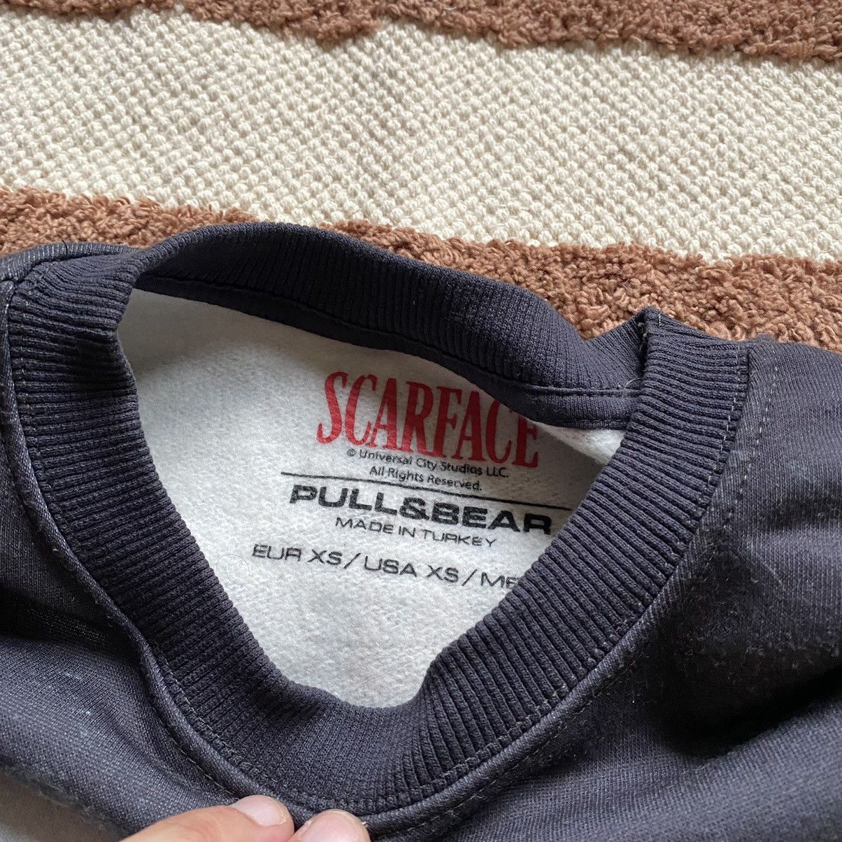 Pull & Bear SCARFACE Y2K MOVIE AL PACINO FULL PRINT SWEATSHIRT Size US M / EU 48-50 / 2 - 5 Thumbnail