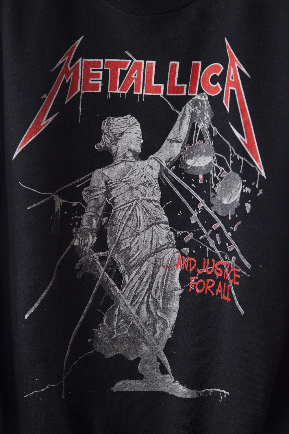 Vintage 1980's vintage Metallica And Justice For All sweatshirt Size US L / EU 52-54 / 3 - 3 Thumbnail