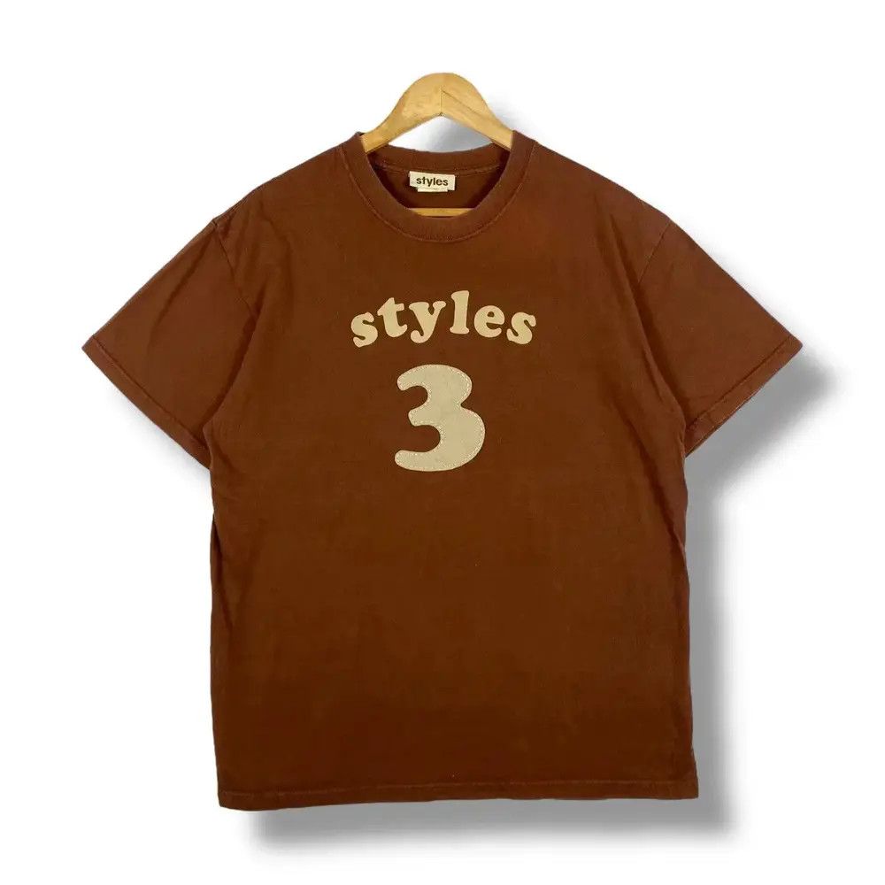 Japanese Brand STYLES 3 Japanese Streetwear Brand Graphic Tee Shirt Size US L / EU 52-54 / 3 - 1 Thumbnail