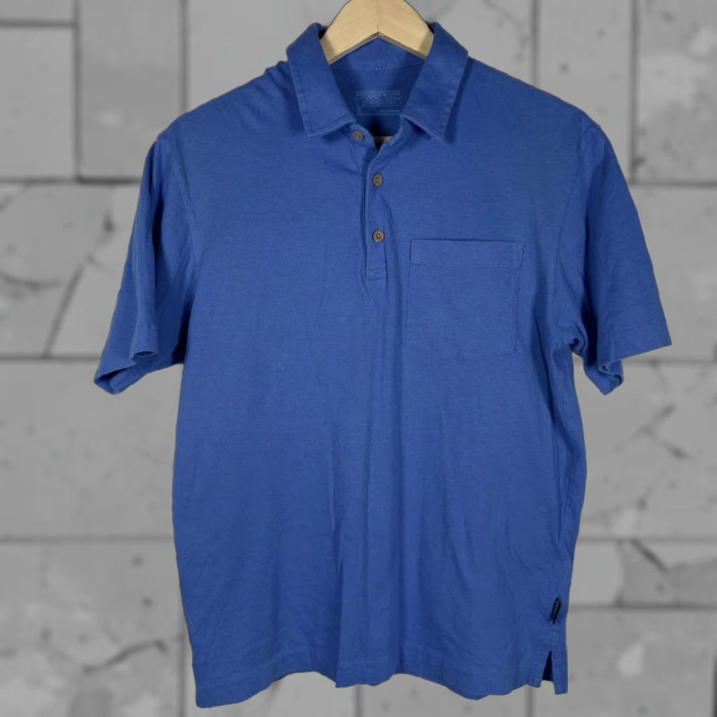 Patagonia Patagonia Polo Shirt Mens Size S 100% Cotton Blue Casual Regular Fit Size US S / EU 44-46 / 1 - 1 Thumbnail