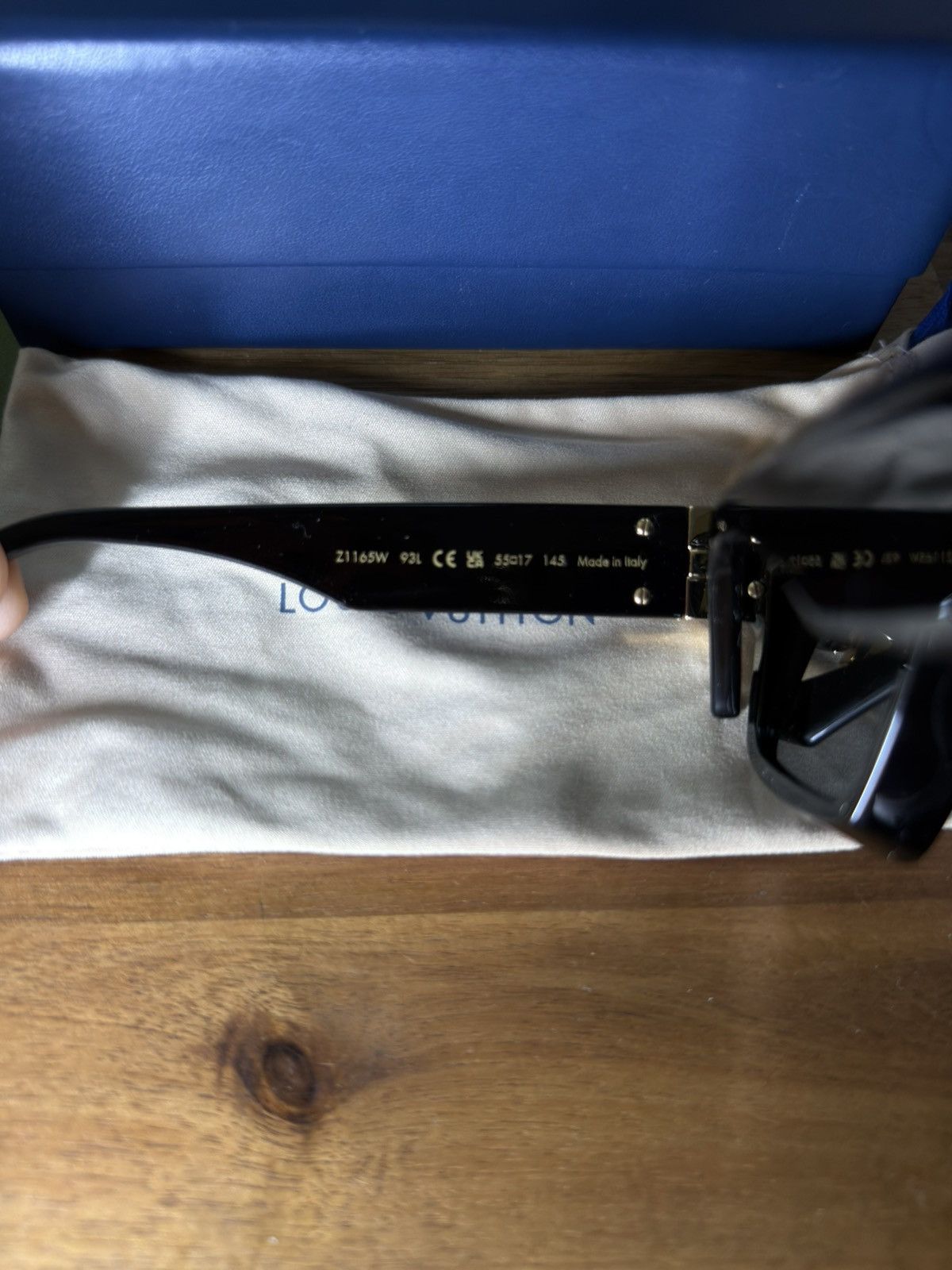 Louis Vuitton Louis Vuitton 1.1 Millionaires Sunglasses (W)- Black Size ONE SIZE - 3 Thumbnail