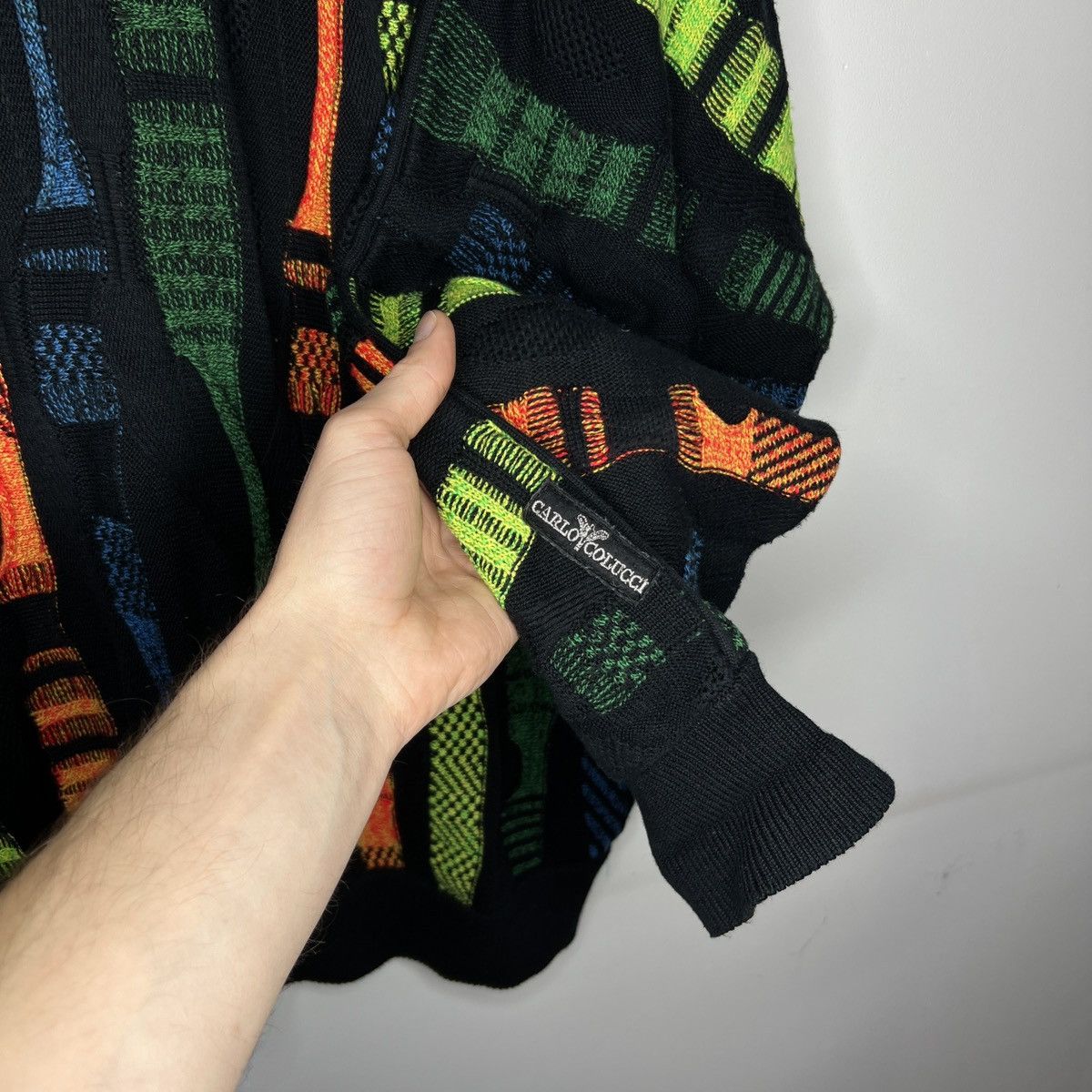 Carlo Colucci Vintage Carlo Colucci Coogi Sweater Jumper Knitwear Wool Size US XL / EU 56 / 4 - 7 Thumbnail
