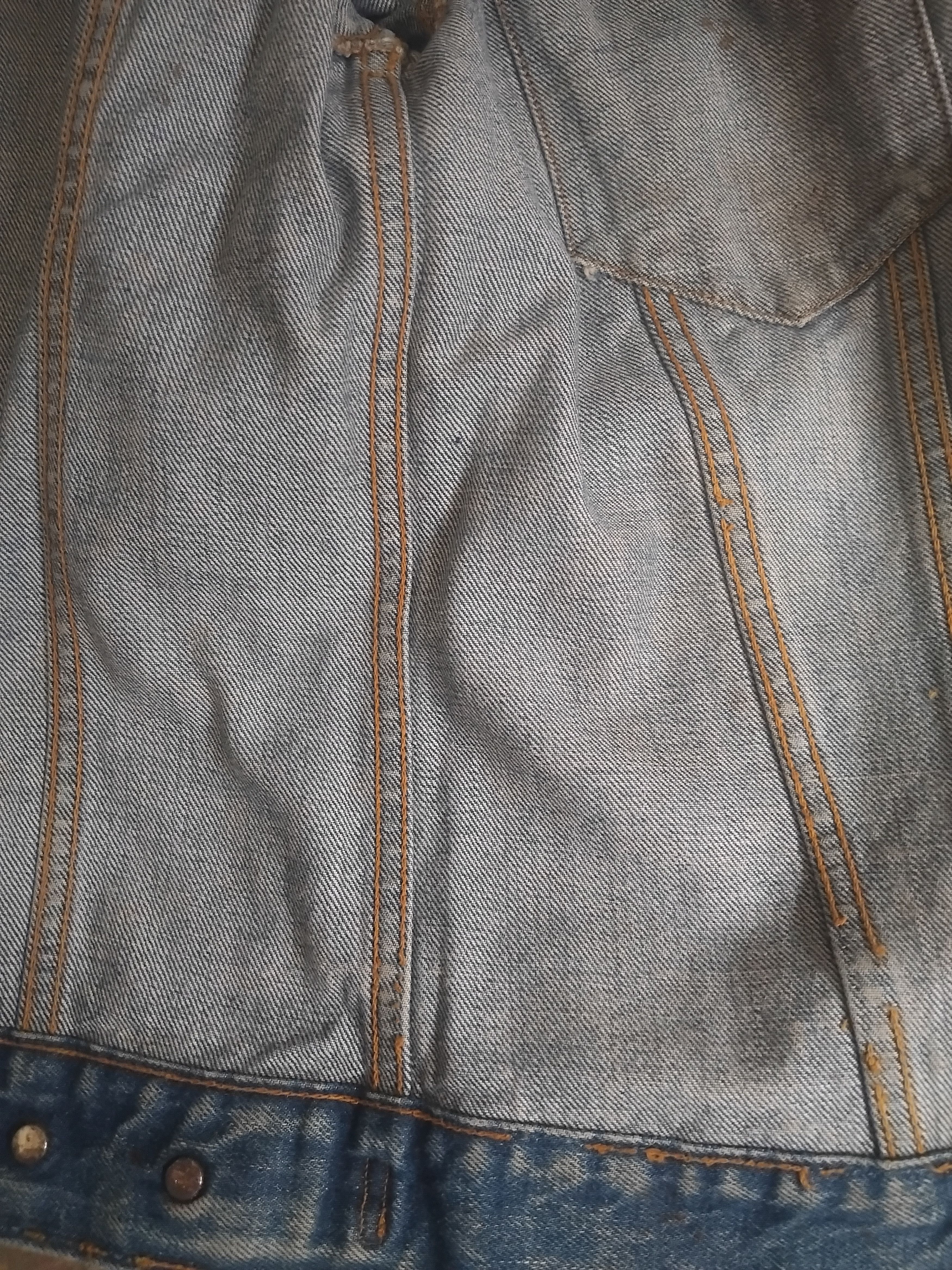 Levi's 💥Vintage Levis big E distressed Made in USA 350 jacket Size US S / EU 44-46 / 1 - 19 Thumbnail